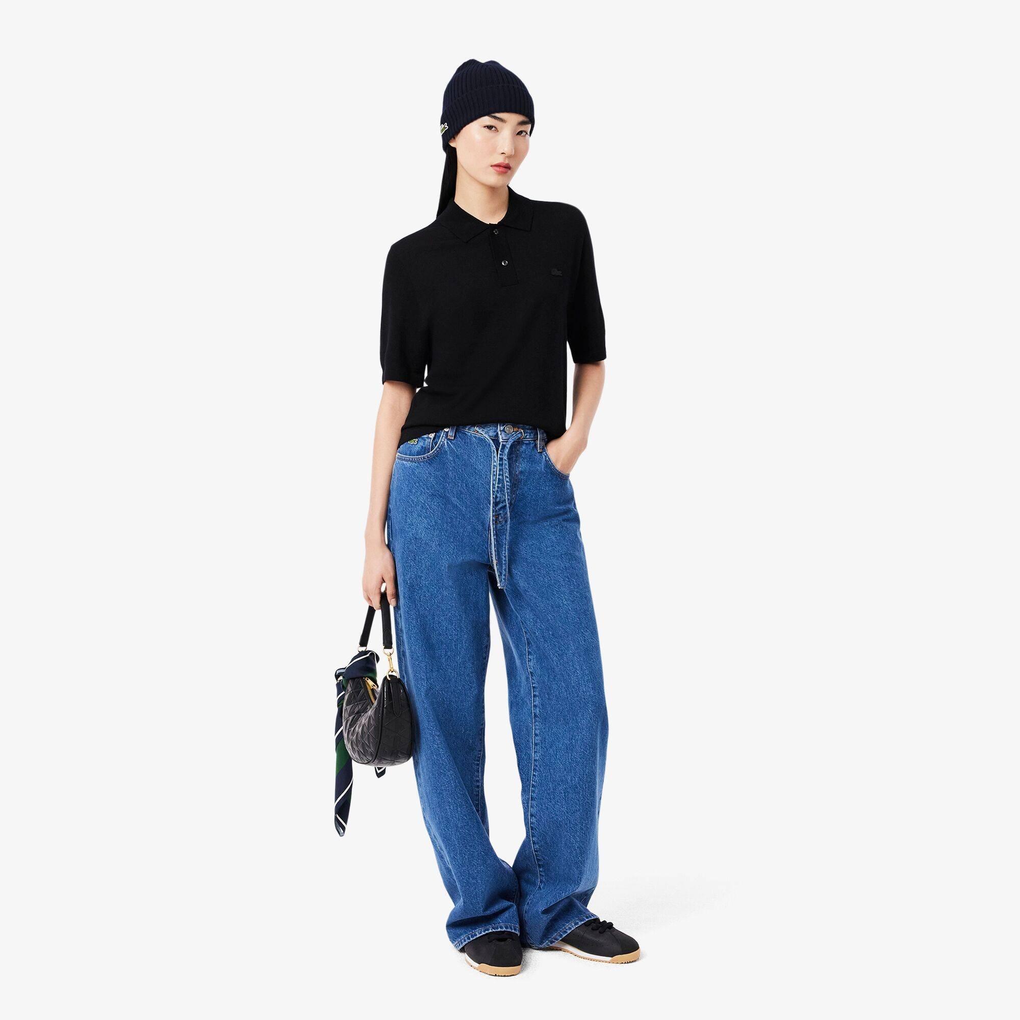 Mornarsko plava 166. - Lacoste - Mens Knitted Beanies - 4