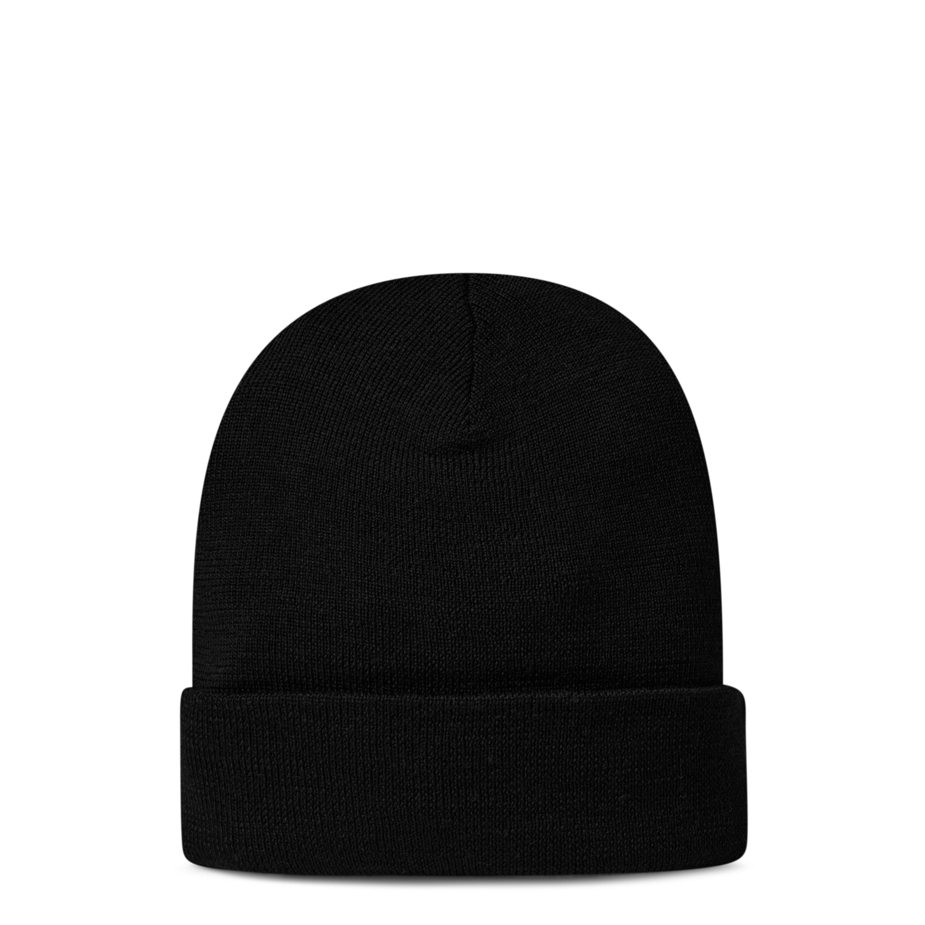 Black - Acne Studios - Men's Logo Beanie - 3