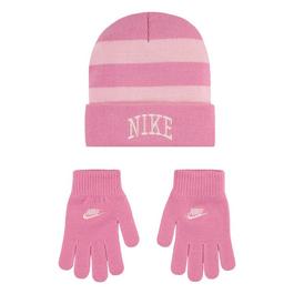 Nike Stripe Beanie Set Juniors