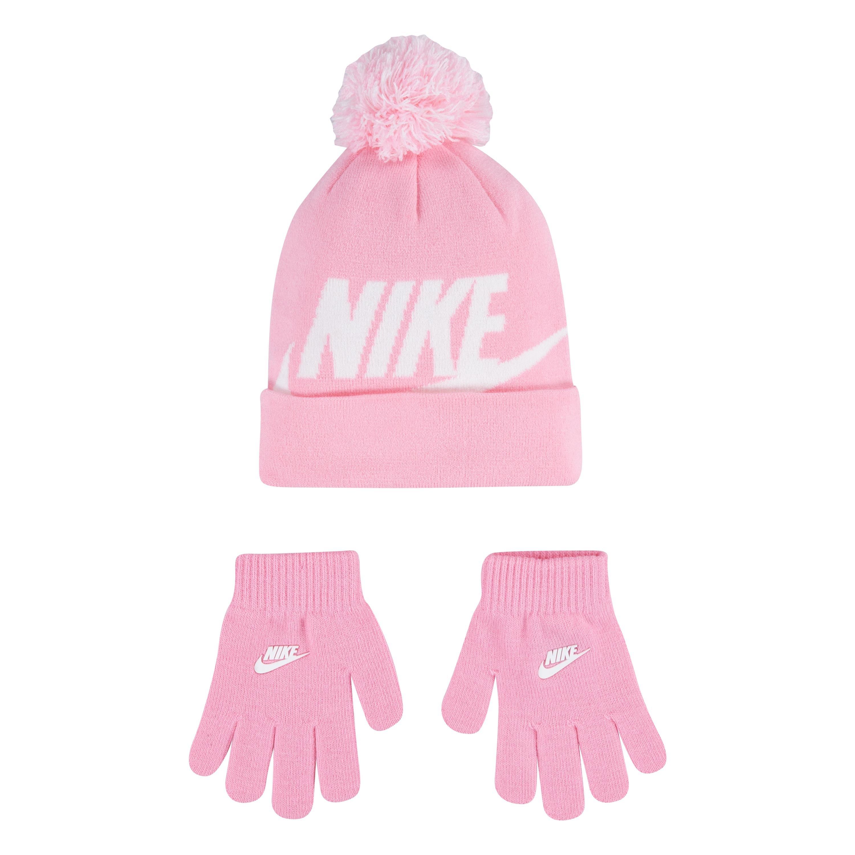 Pink - Nike - Hat/Glove Set Juniors - 1