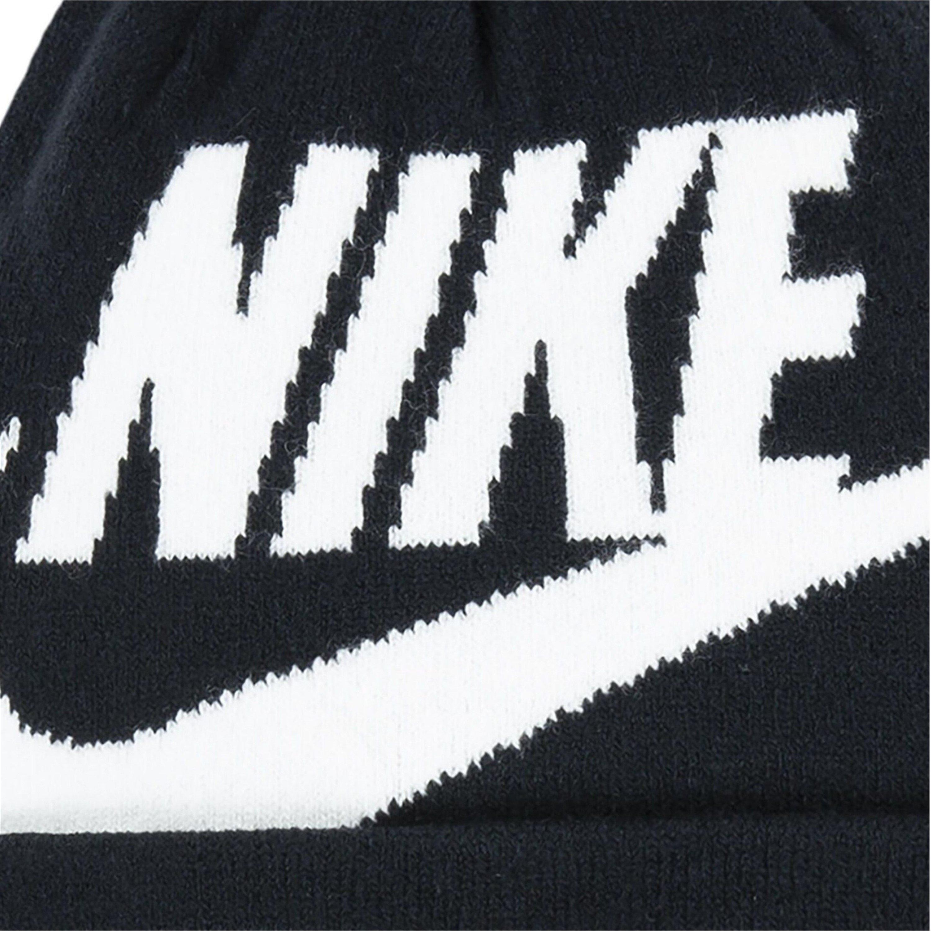 Sort/Hvid - Nike - Hat/Glove Set Juniors - 3