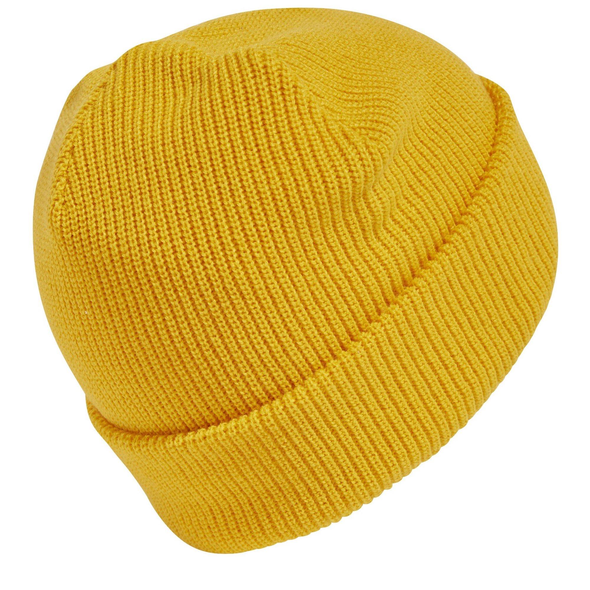 Gld/Blk/Whit - adidas - Essentials Cuffed Beanie Adults - 2