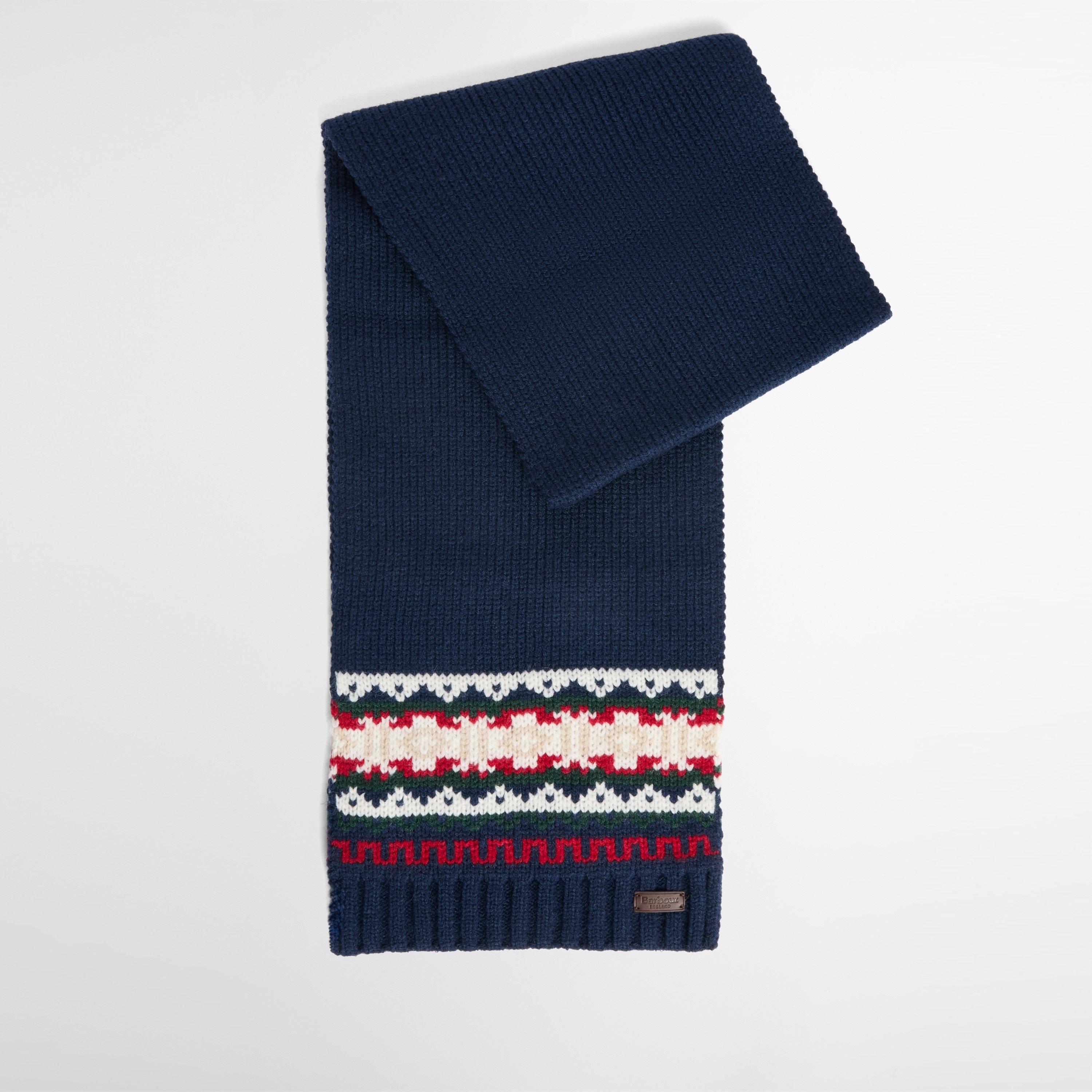 Evergreen - Barbour - Kane Knitted Beanie & Scarf Gift Set - 3