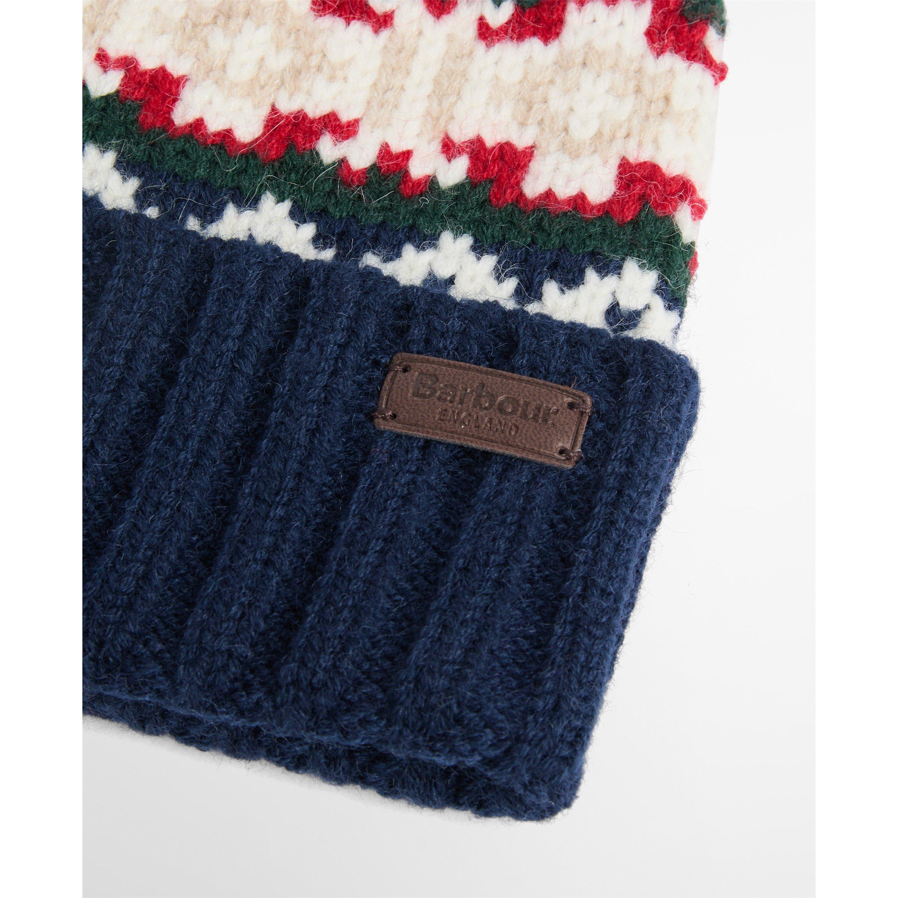 Evergreen - Barbour - Kane Knitted Beanie & Scarf Set - 4