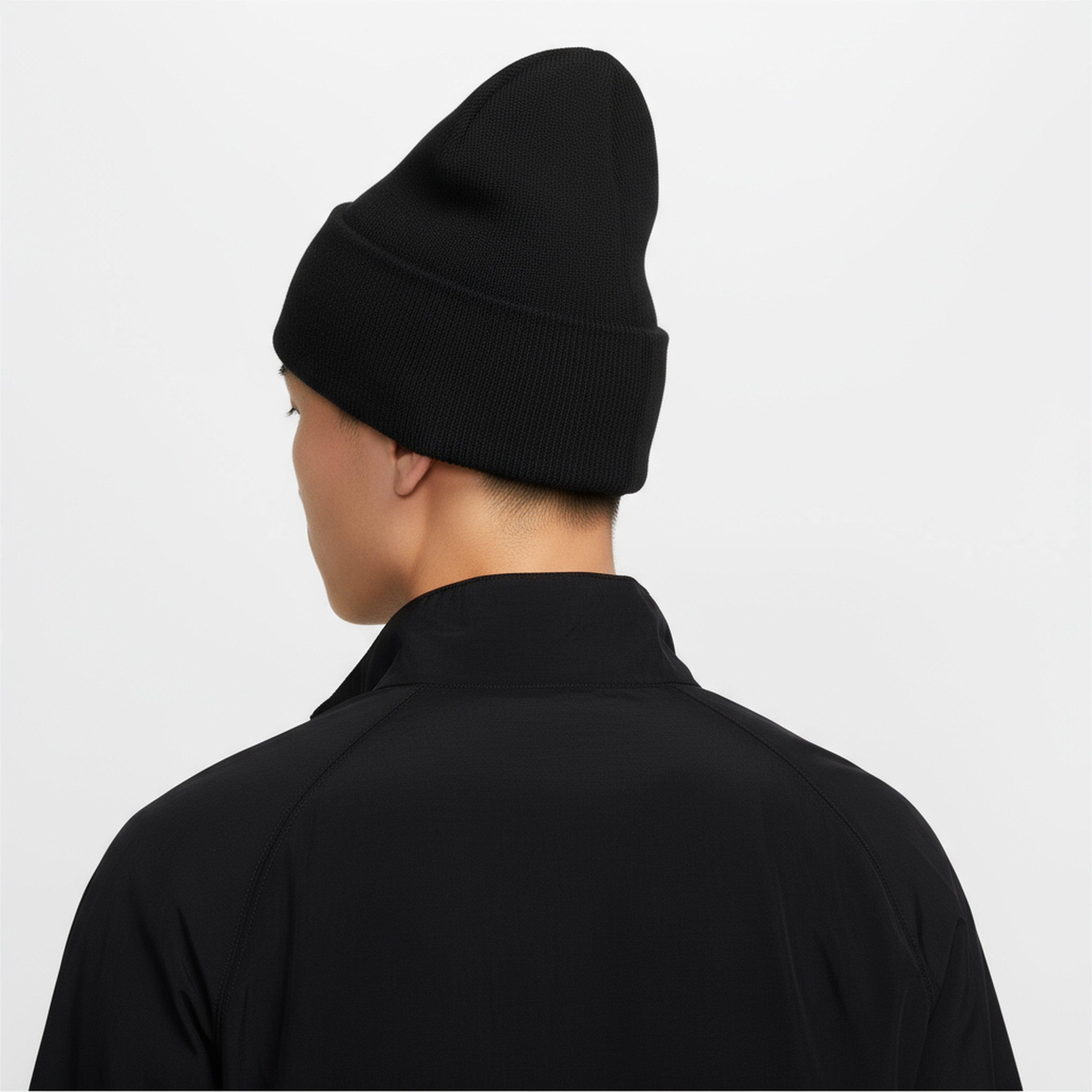Sort/Hvid - Nike - NSW Peak Beanie Sn71 - 5