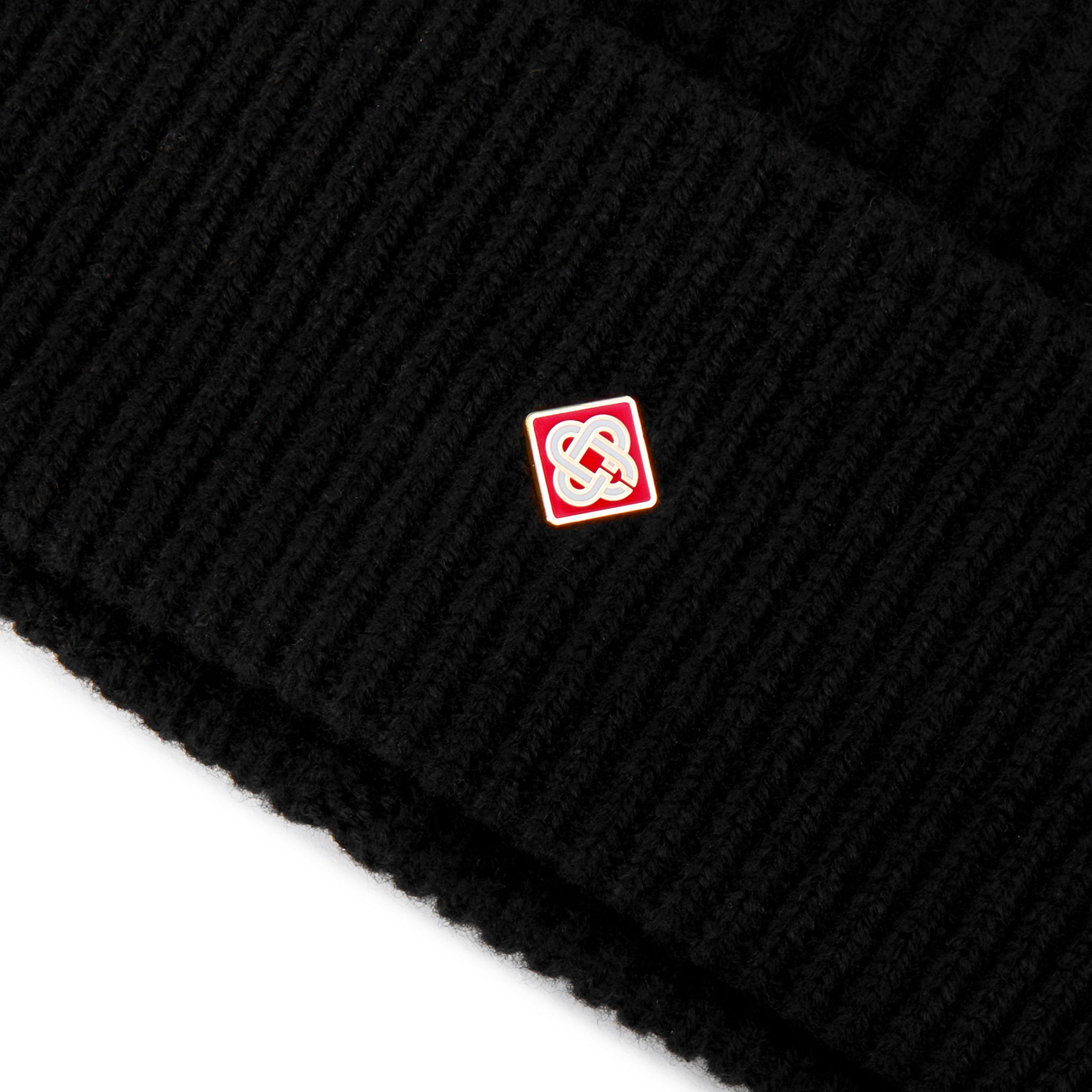 Black - Casablanca - Casa Classic Beanie Sn64 - 3