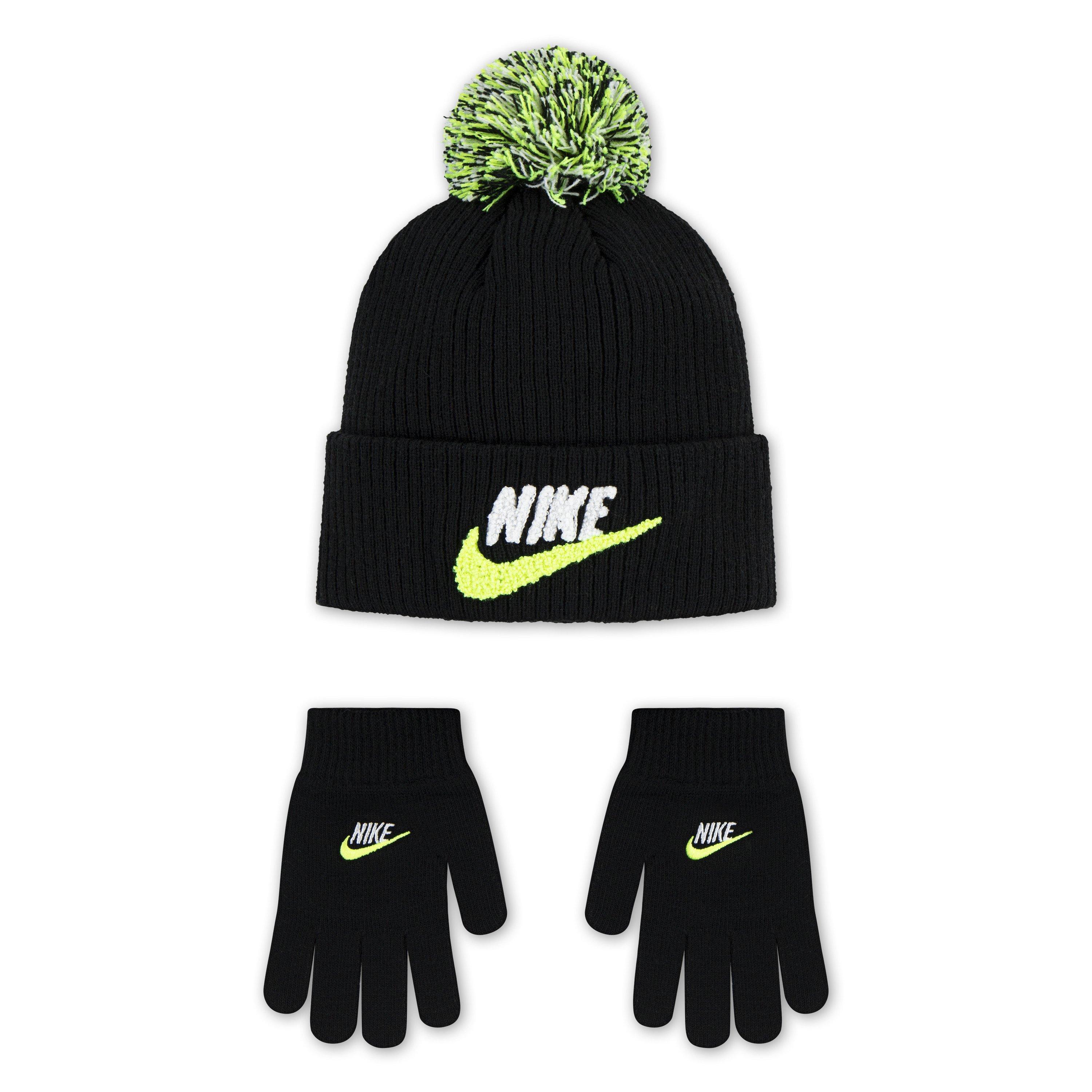 Black - Nike - Hat and Glove Set
