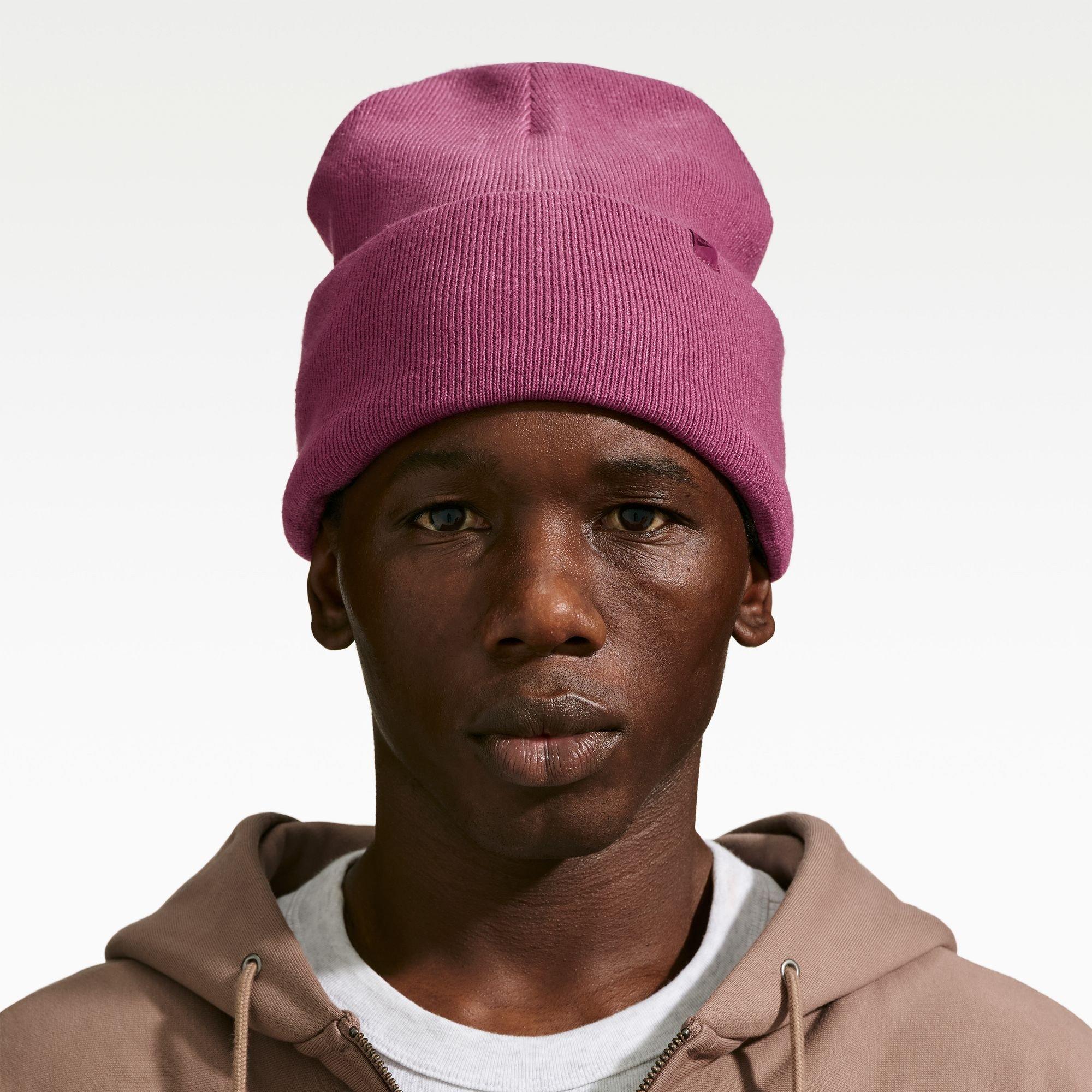 Pink Smok/White - Nike - Nike Peak Beanie 64 - 2