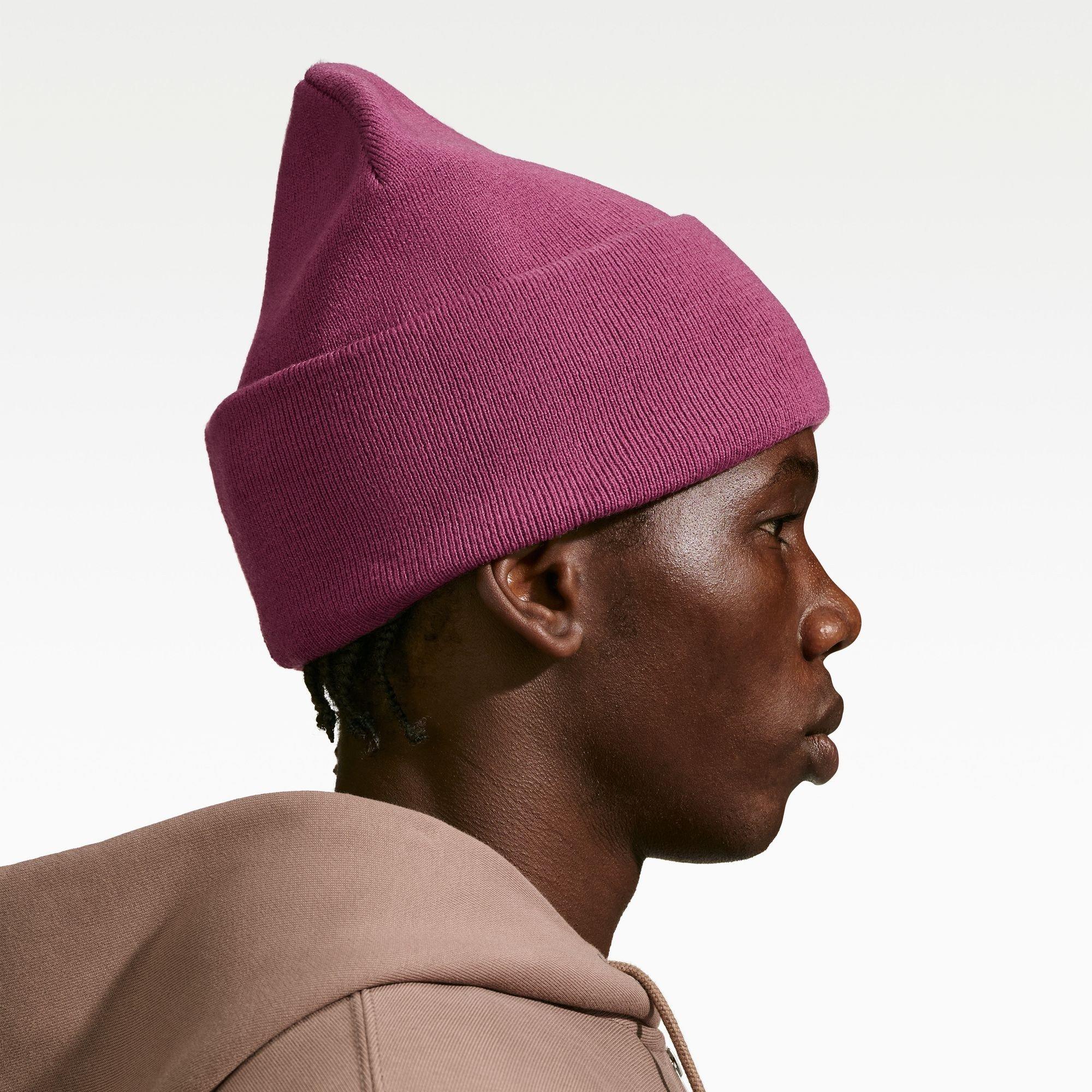 Pink Smok/White - Nike - Nike Peak Beanie 64 - 3