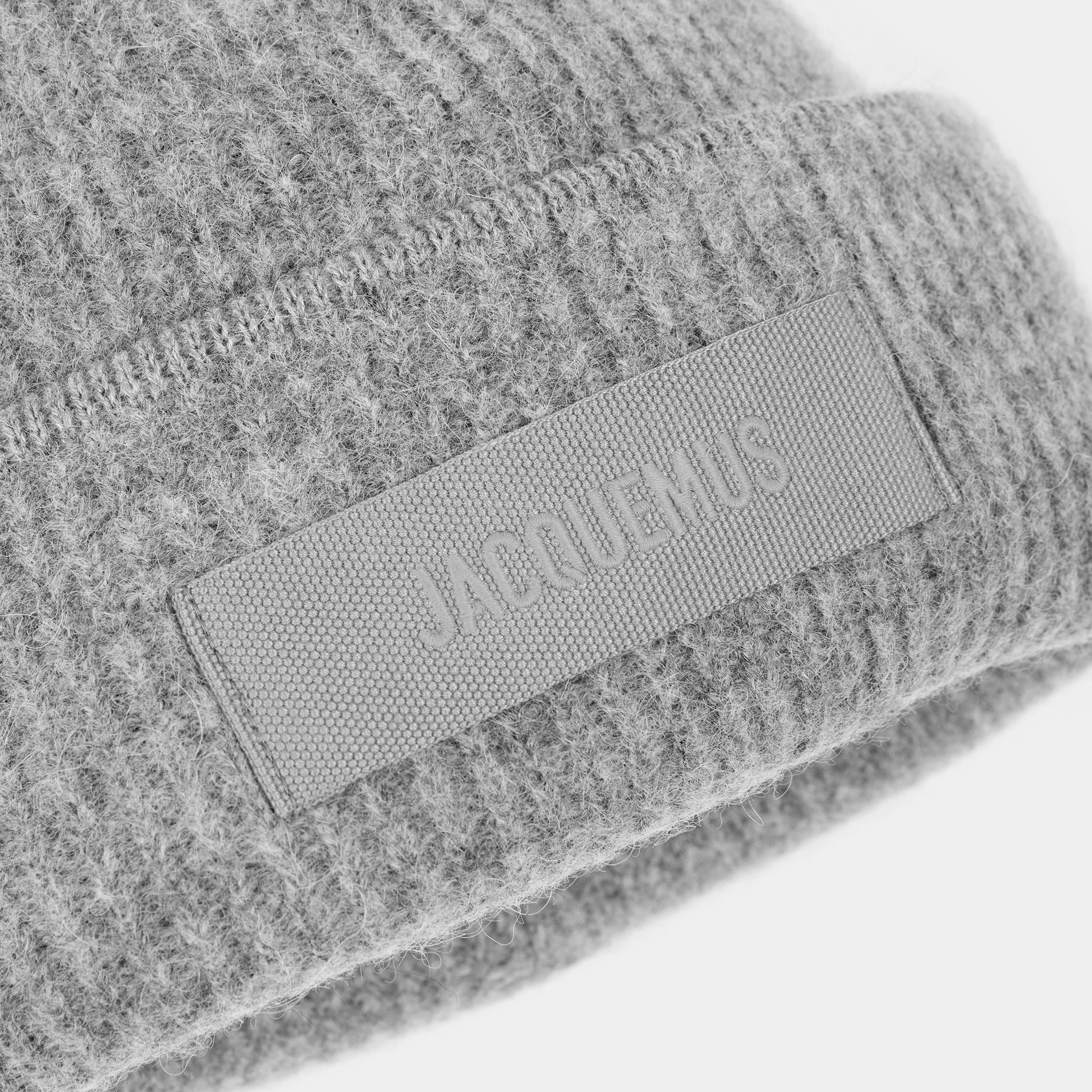 Grey - Jacquemus - Men's Beanie - 4