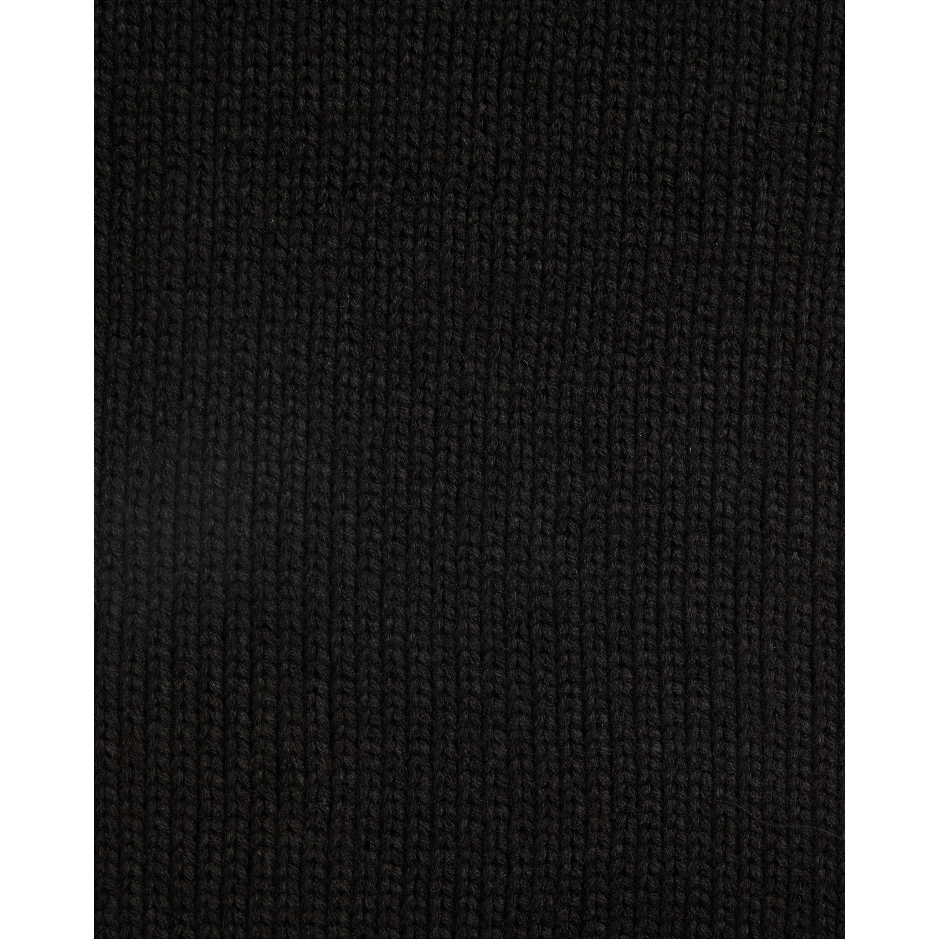 Black - Barbour International - Men's Sweeper Legacy Beanie and Scarf Gift Set - 8