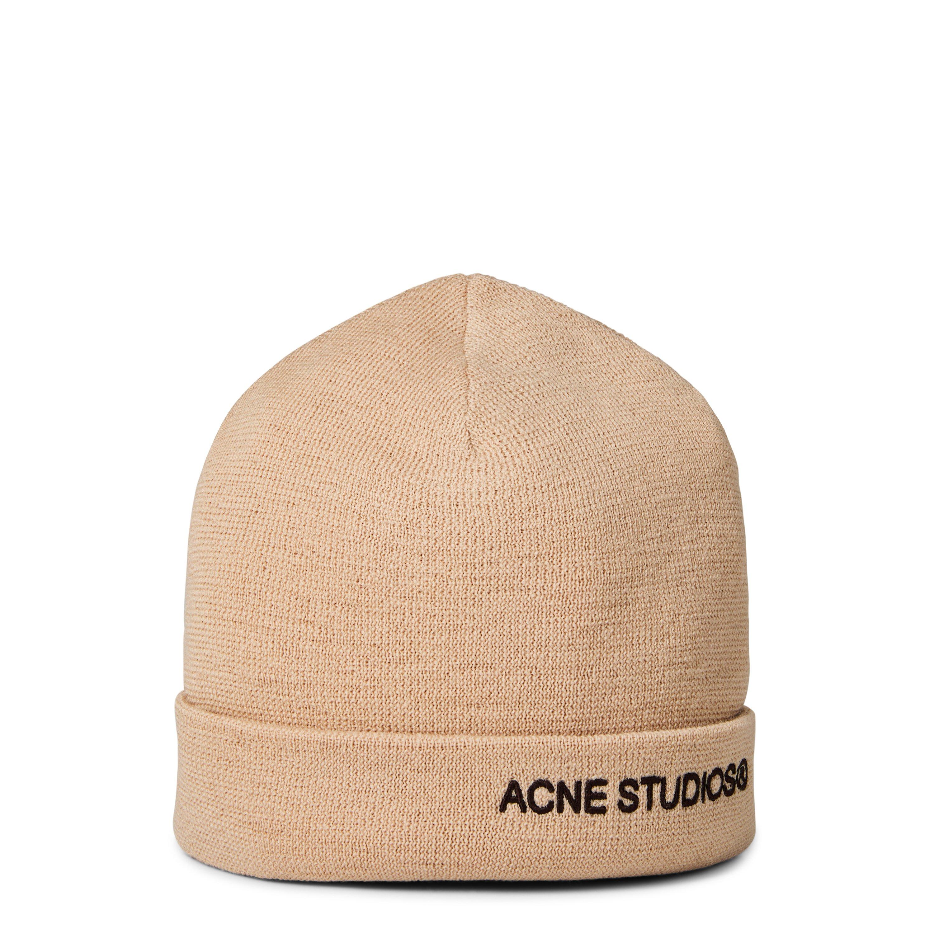 Beige - Acne Studios - Men's Kinau Beanies - 1