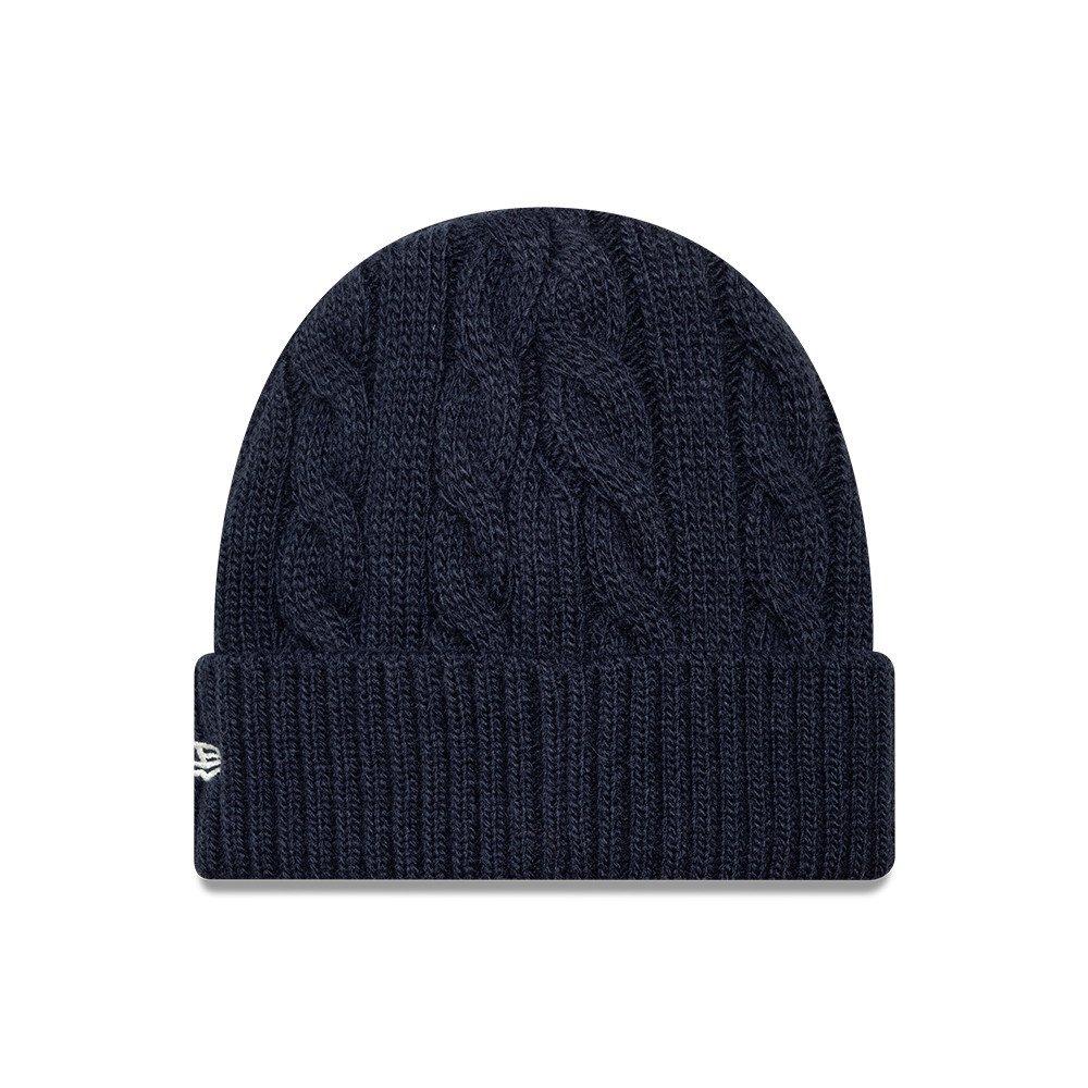NY Navy - New Era - Short Cuff Cable Knit Beanie - 2