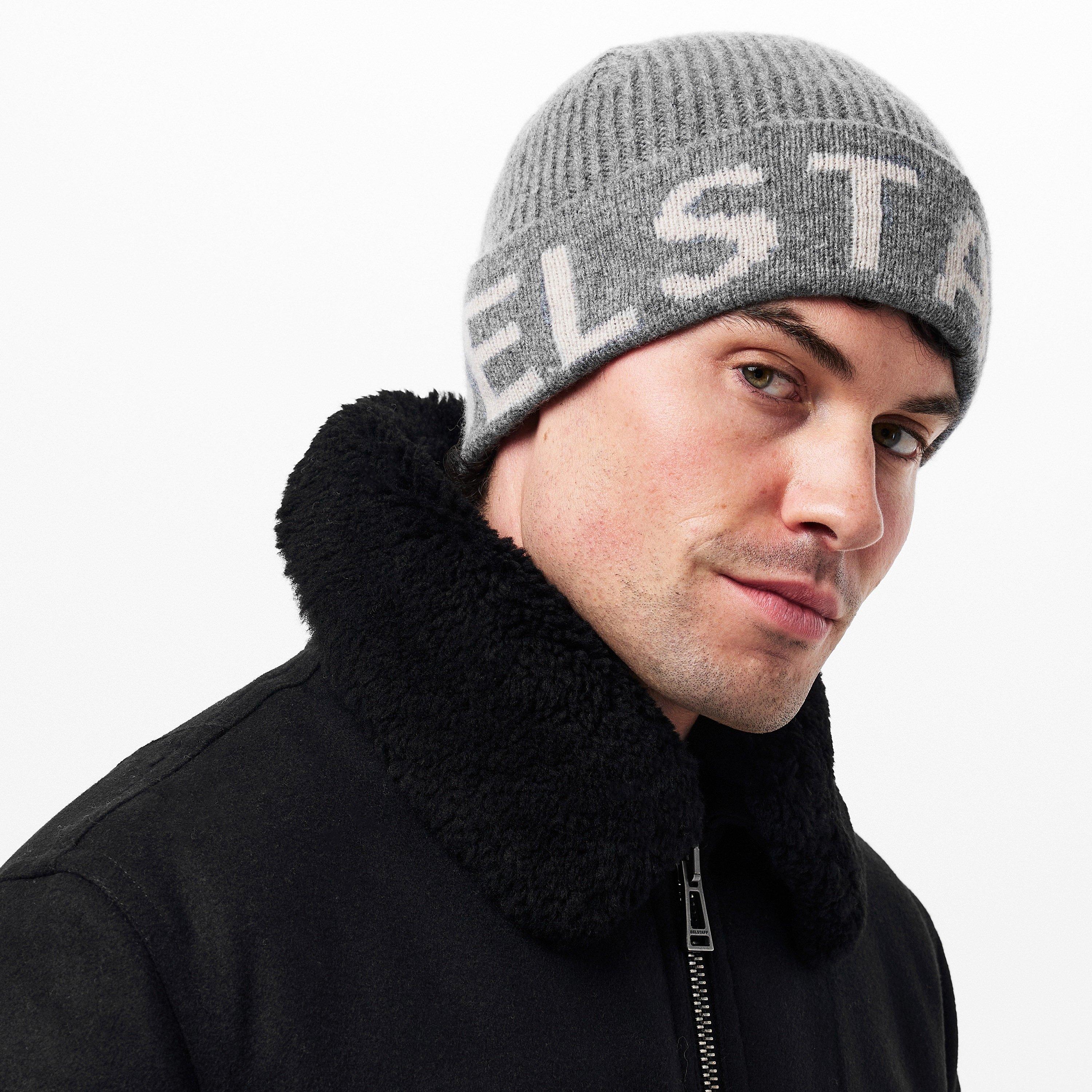 Grey - Belstaff - Men's Beanie - 3