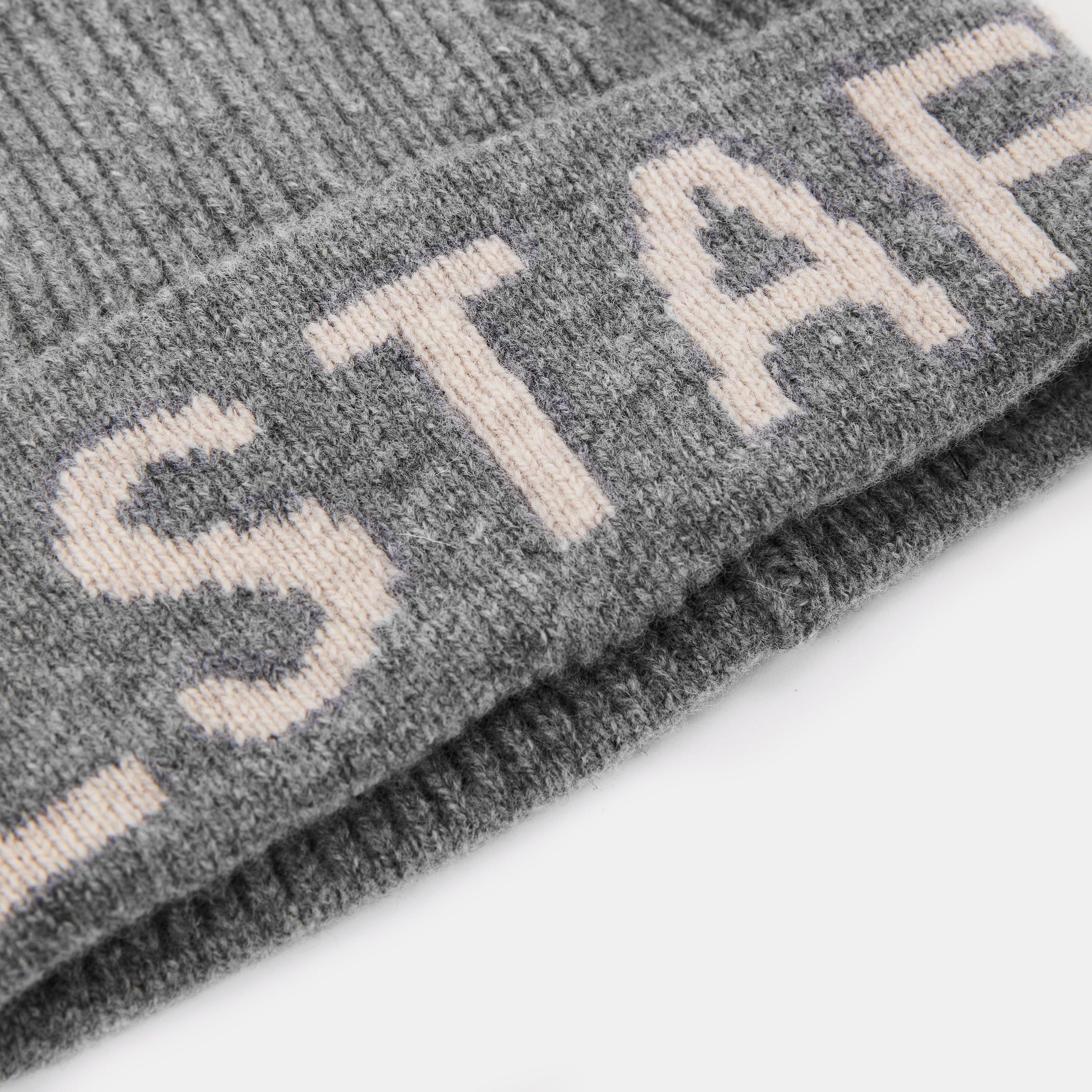 Grey - Belstaff - Men's Beanie - 4