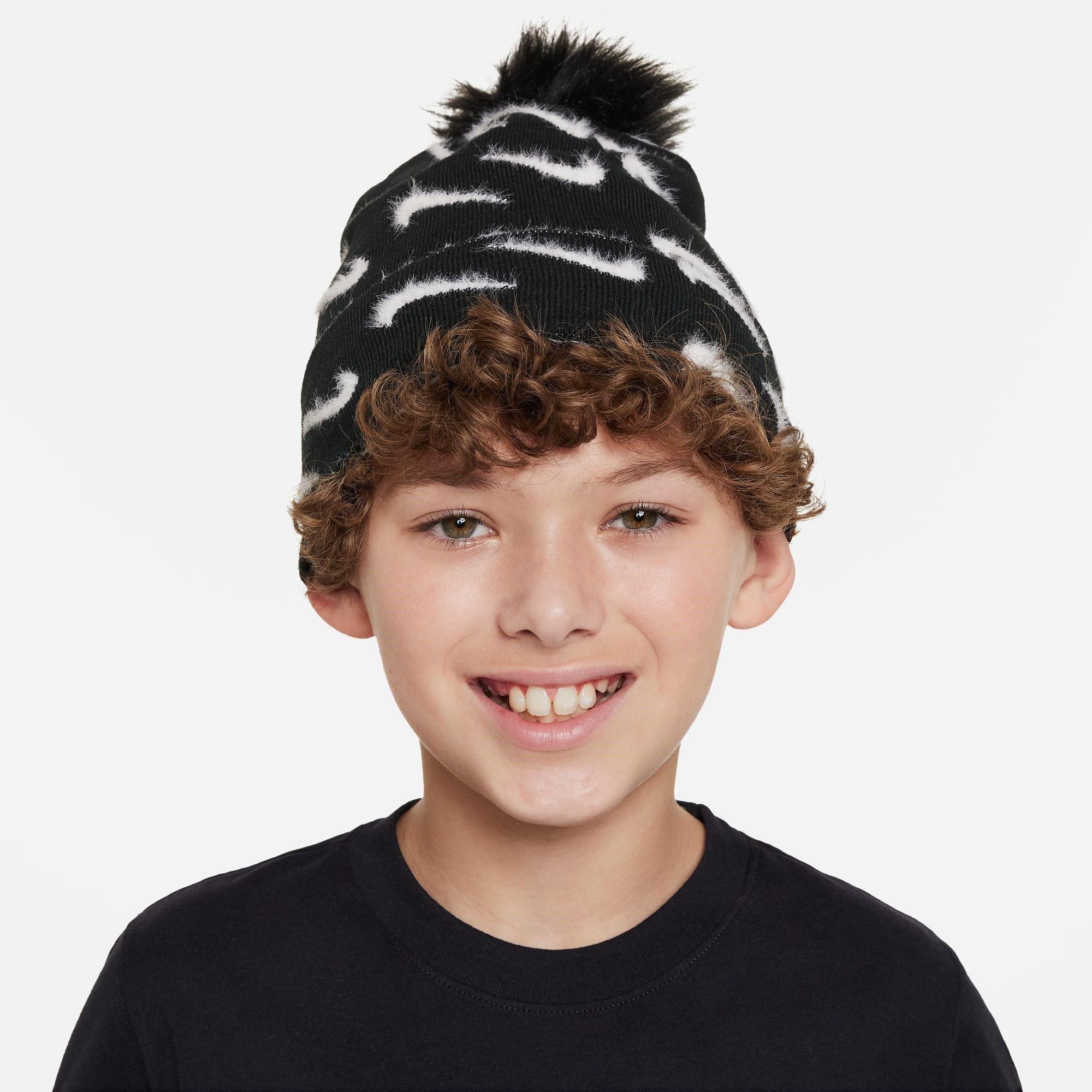 Nero - Nike - Peak Pom Beanie Juniors - 2