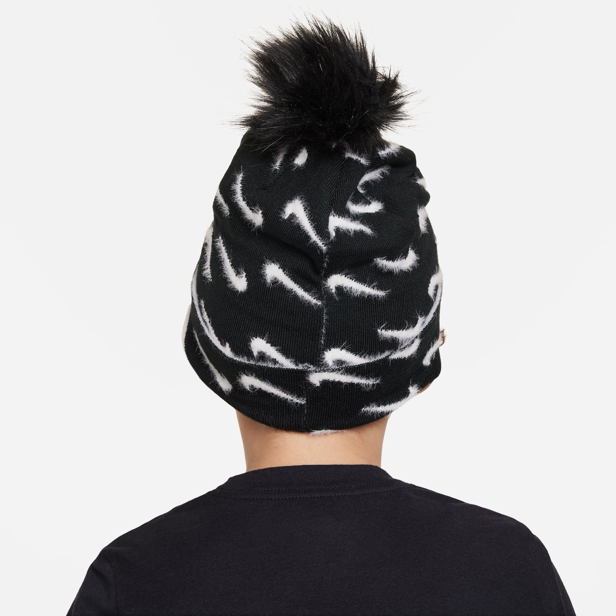 Nero - Nike - Peak Pom Beanie Juniors - 3
