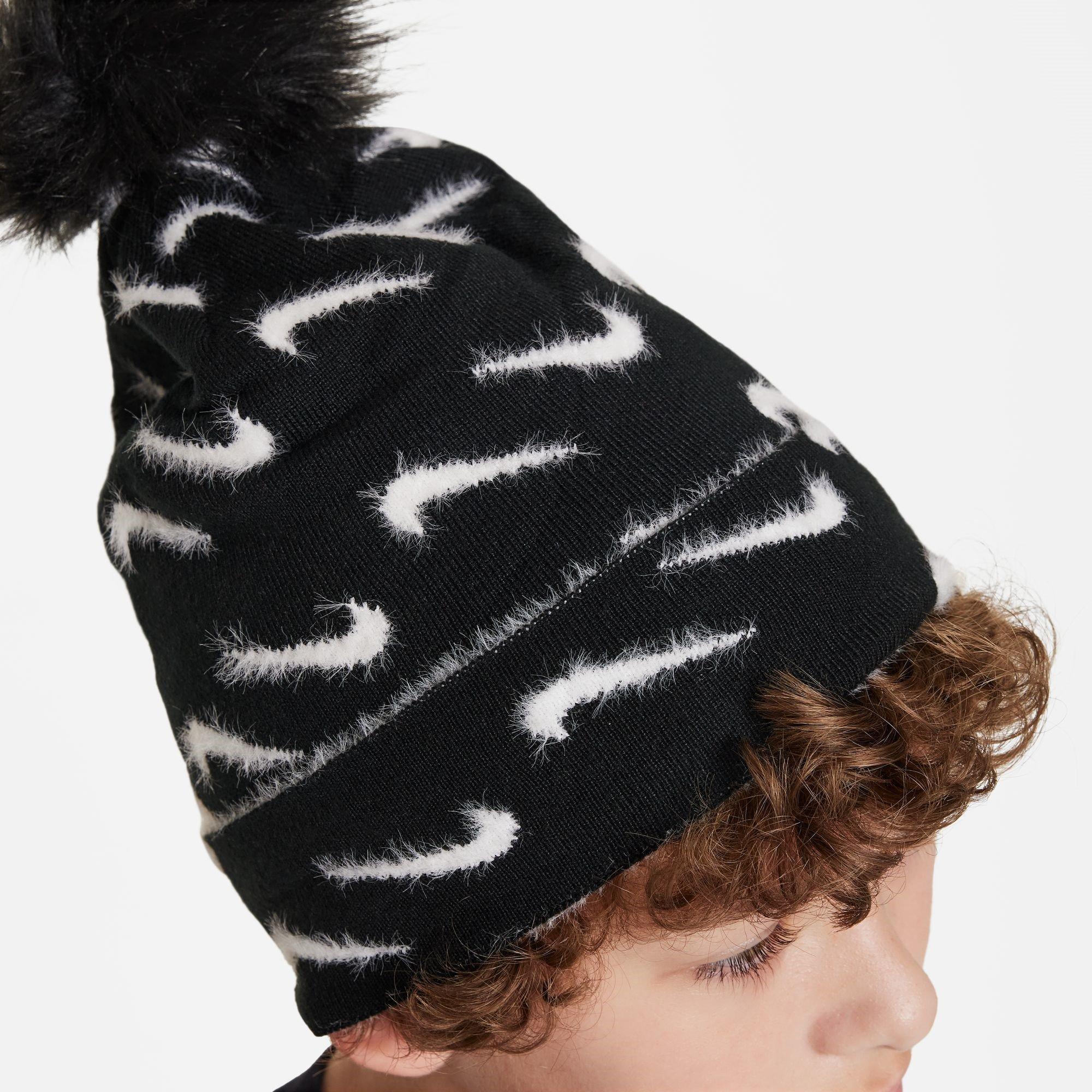 Nero - Nike - Peak Pom Beanie Juniors - 5