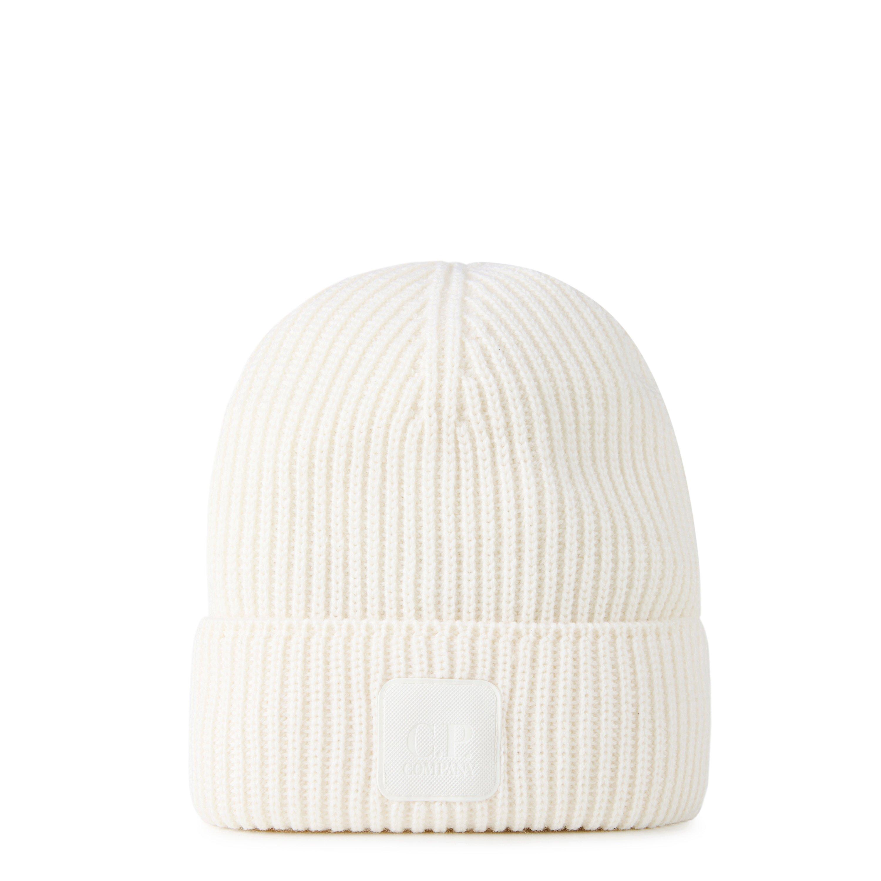 White 101 - CP Company Metropolis - Series Cotton Beanie - 1