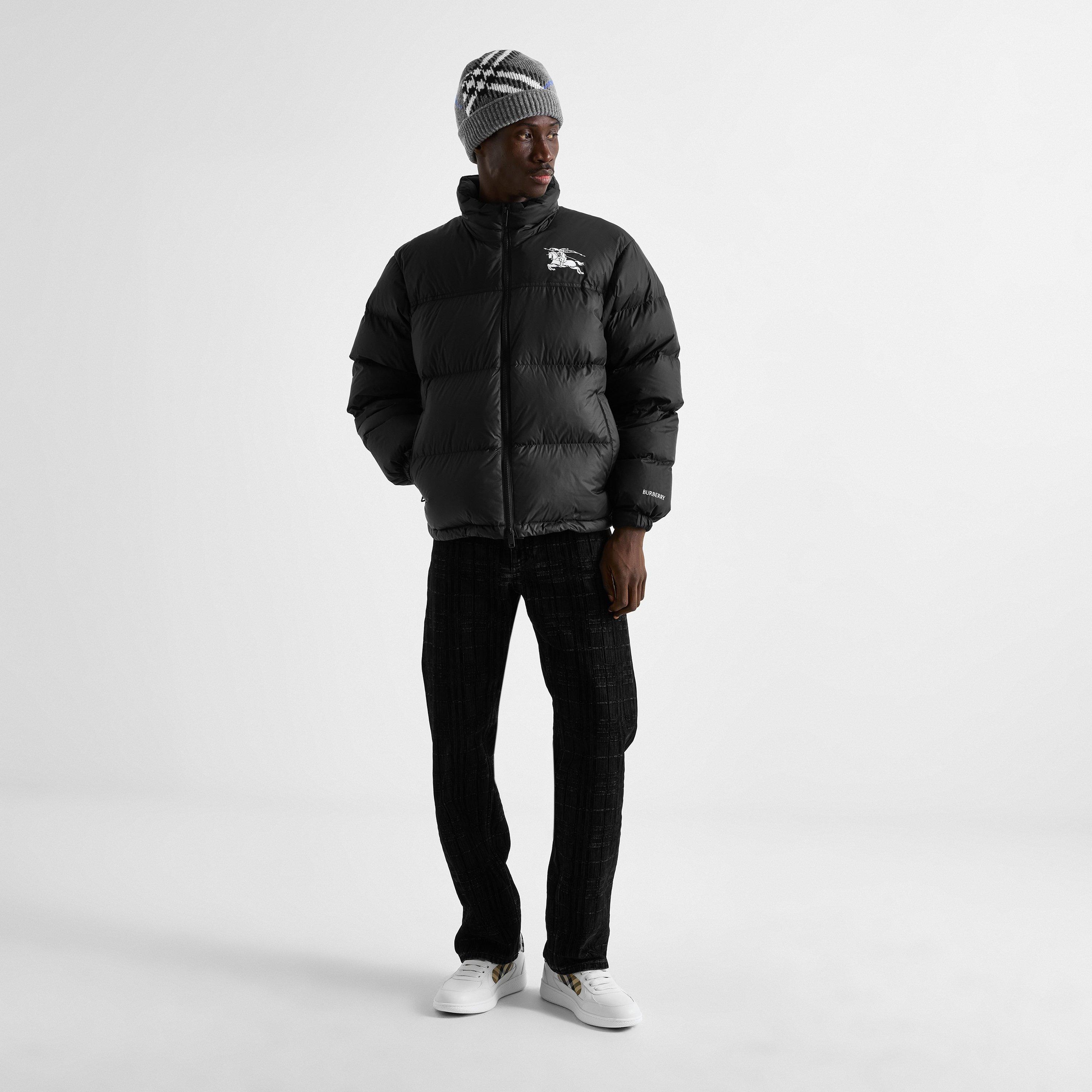 Marlborough - Burberry - Unisex Check Wool Beanie - 4