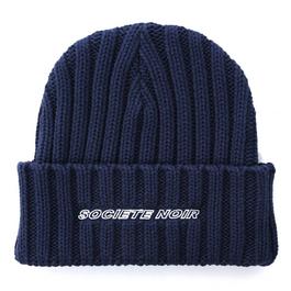 Societe Noir Noir Rib Beanie