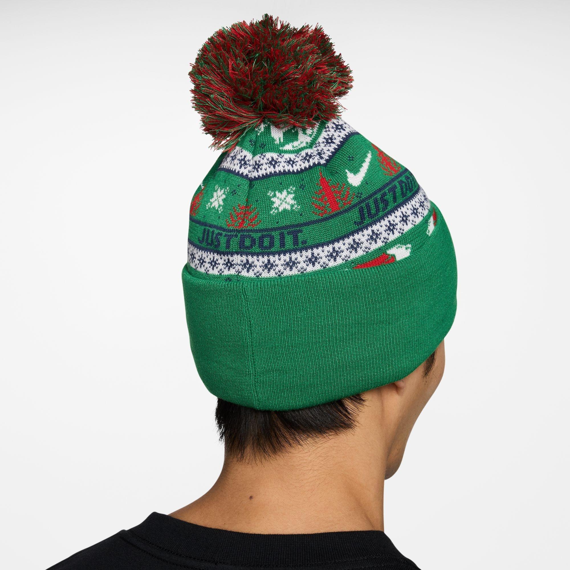 Pine Green/Sa - Nike - Men's Peak Beanie - 3