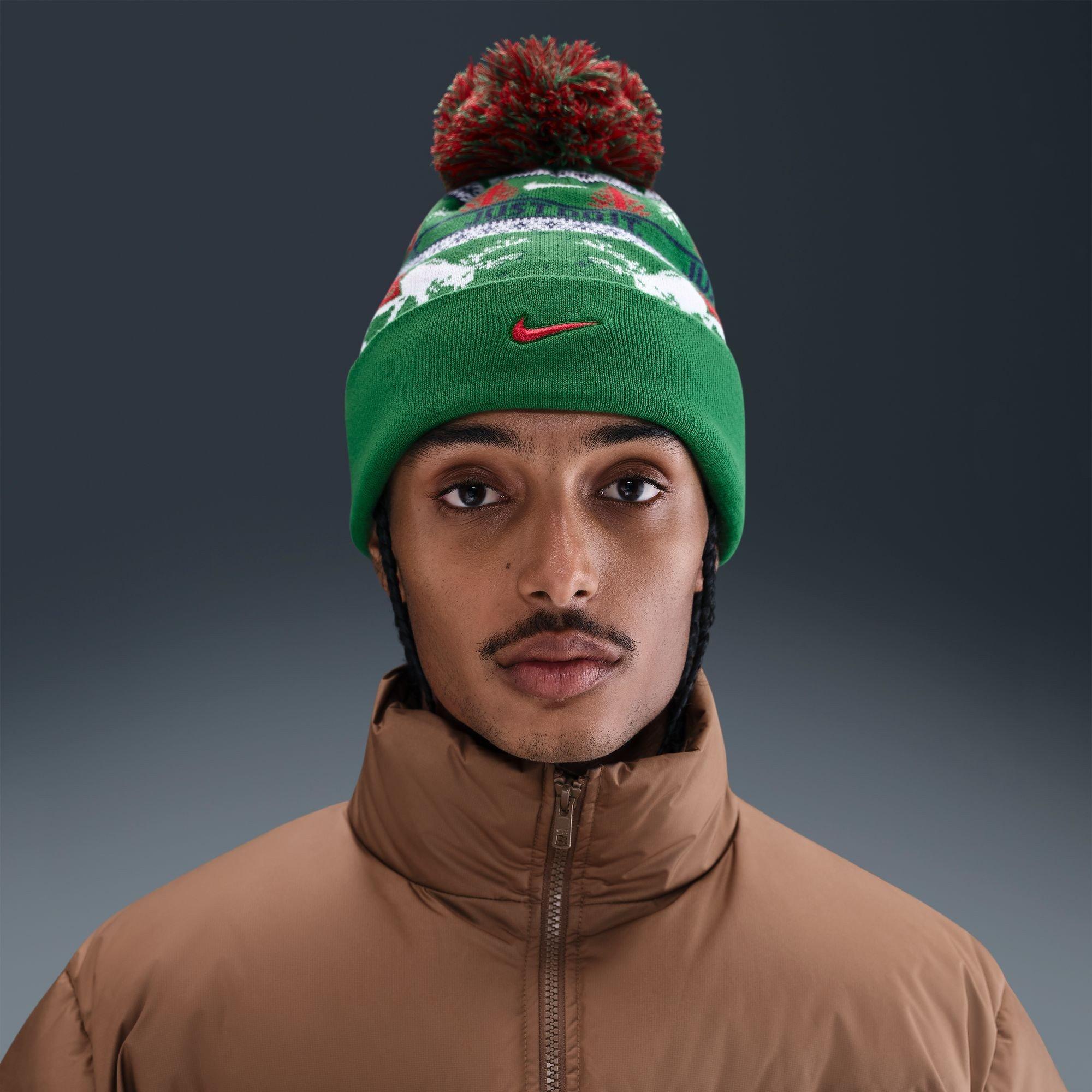 Pine Green/Sa - Nike - Men's Peak Beanie - 6