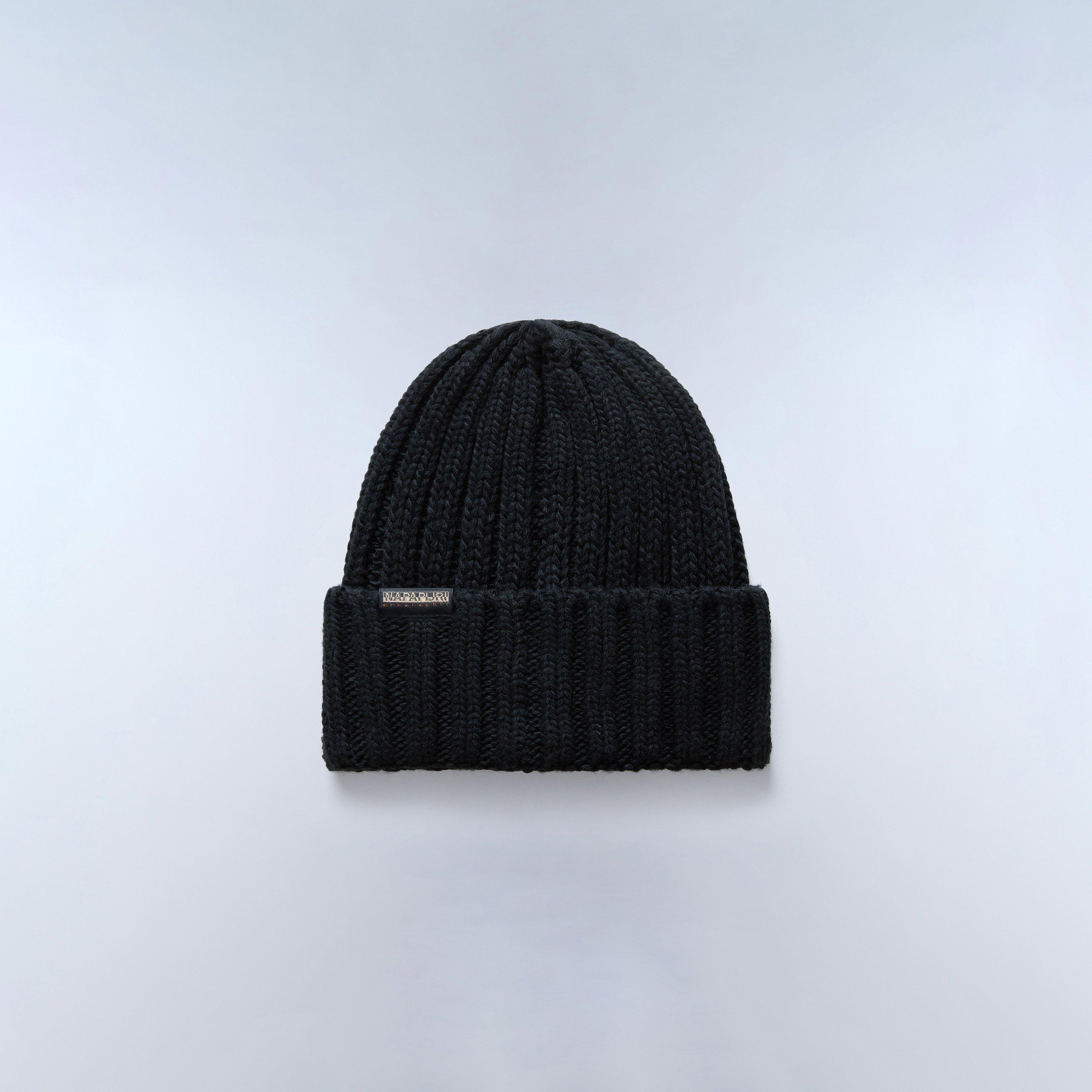 Black - Napapijri - Men's Beanies - 3