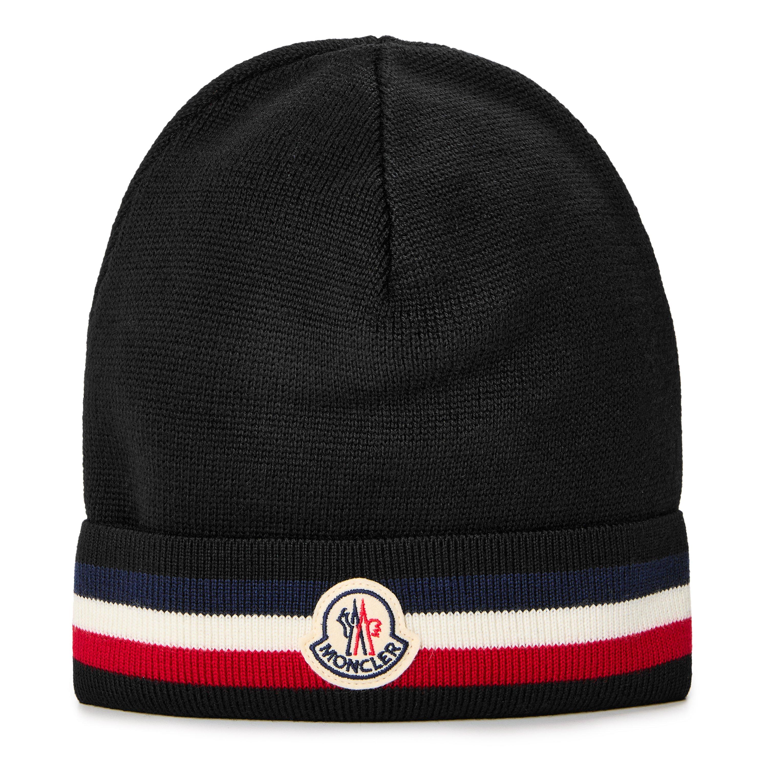 Black 999 - Moncler - Moncler Tri Beanie Sn64 - 1