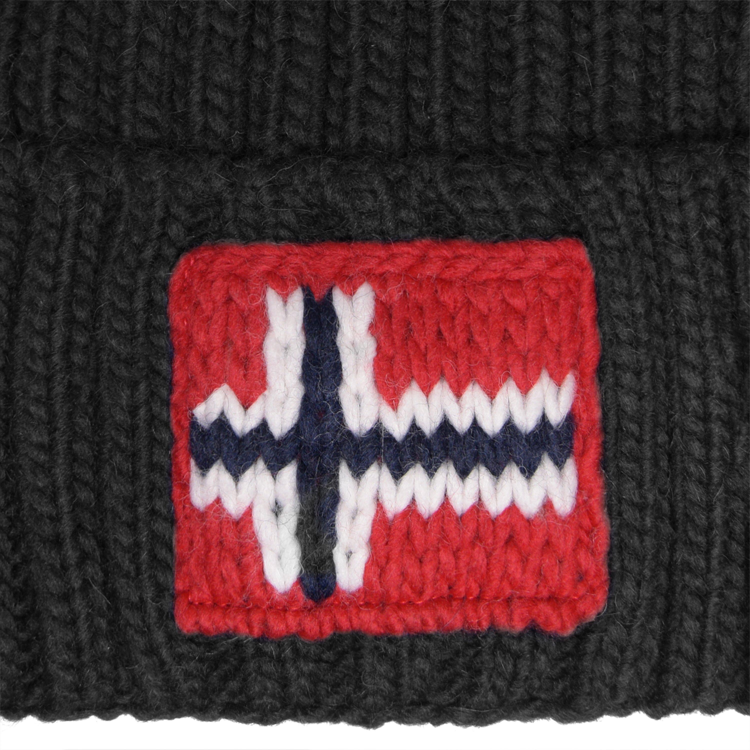 Black - Napapijri - Beanie Hat Adults - 3