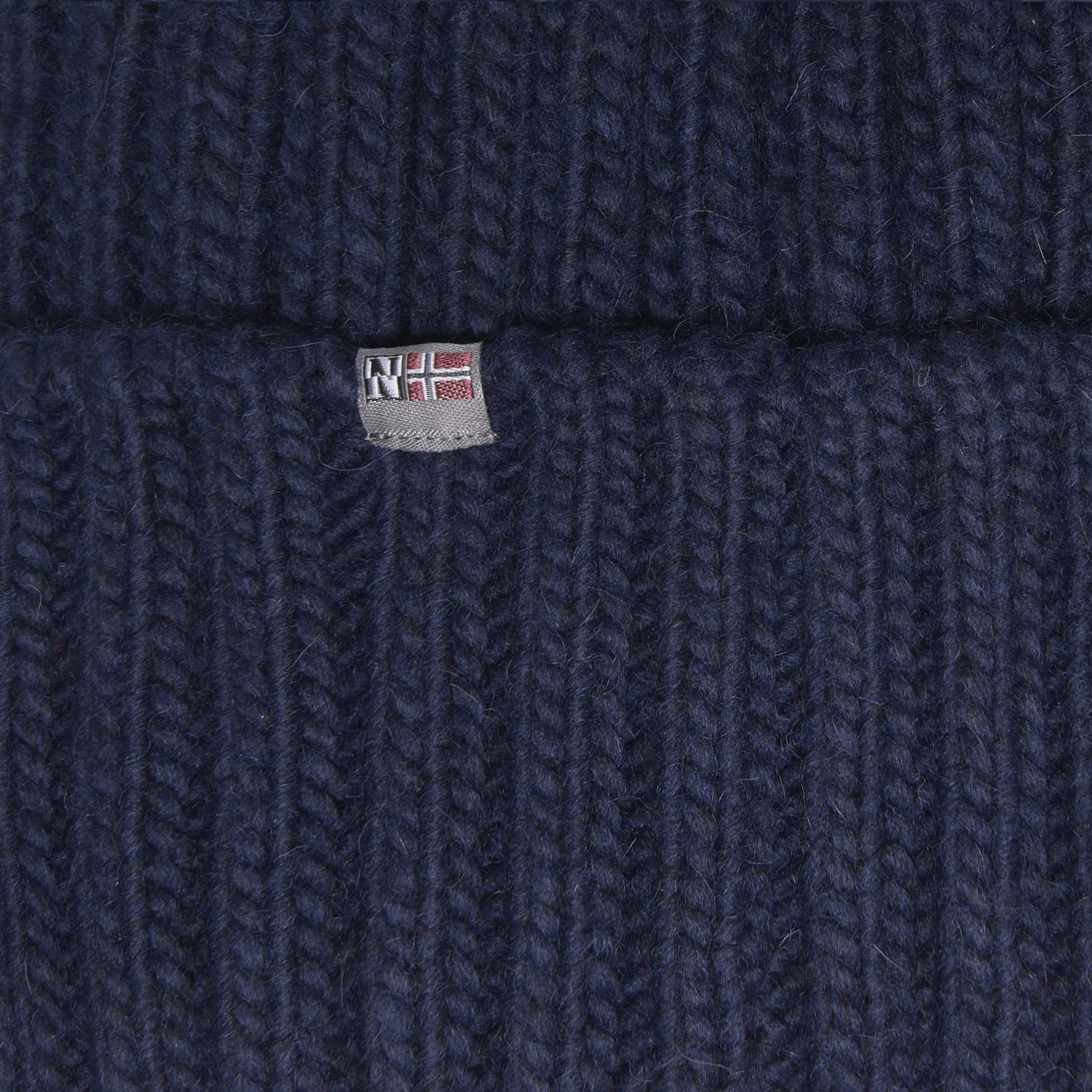 Navy - Napapijri - Beanie Hat Adults - 4