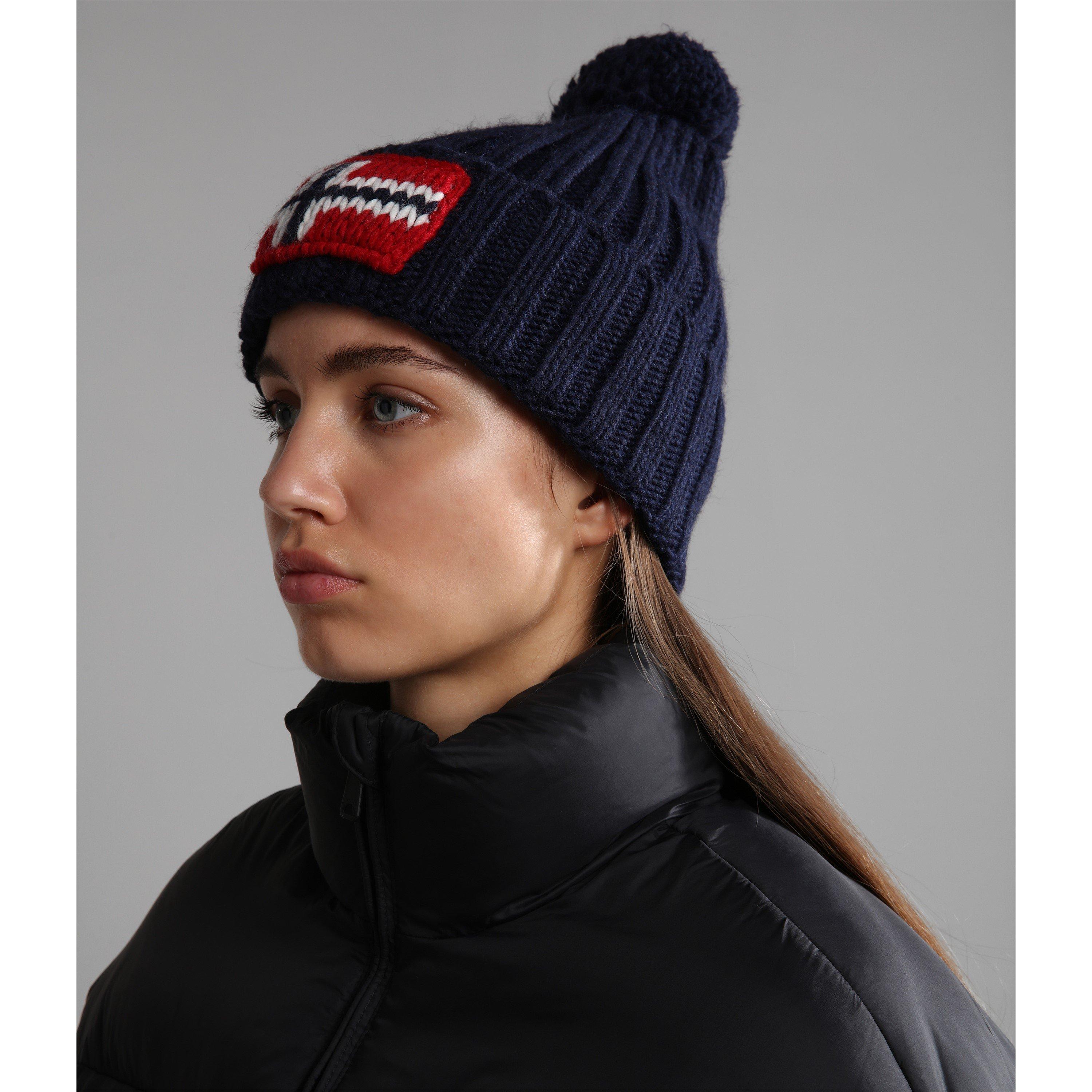 Napapijri Semiury Beanie Hat Bobble Hute Sports Direct