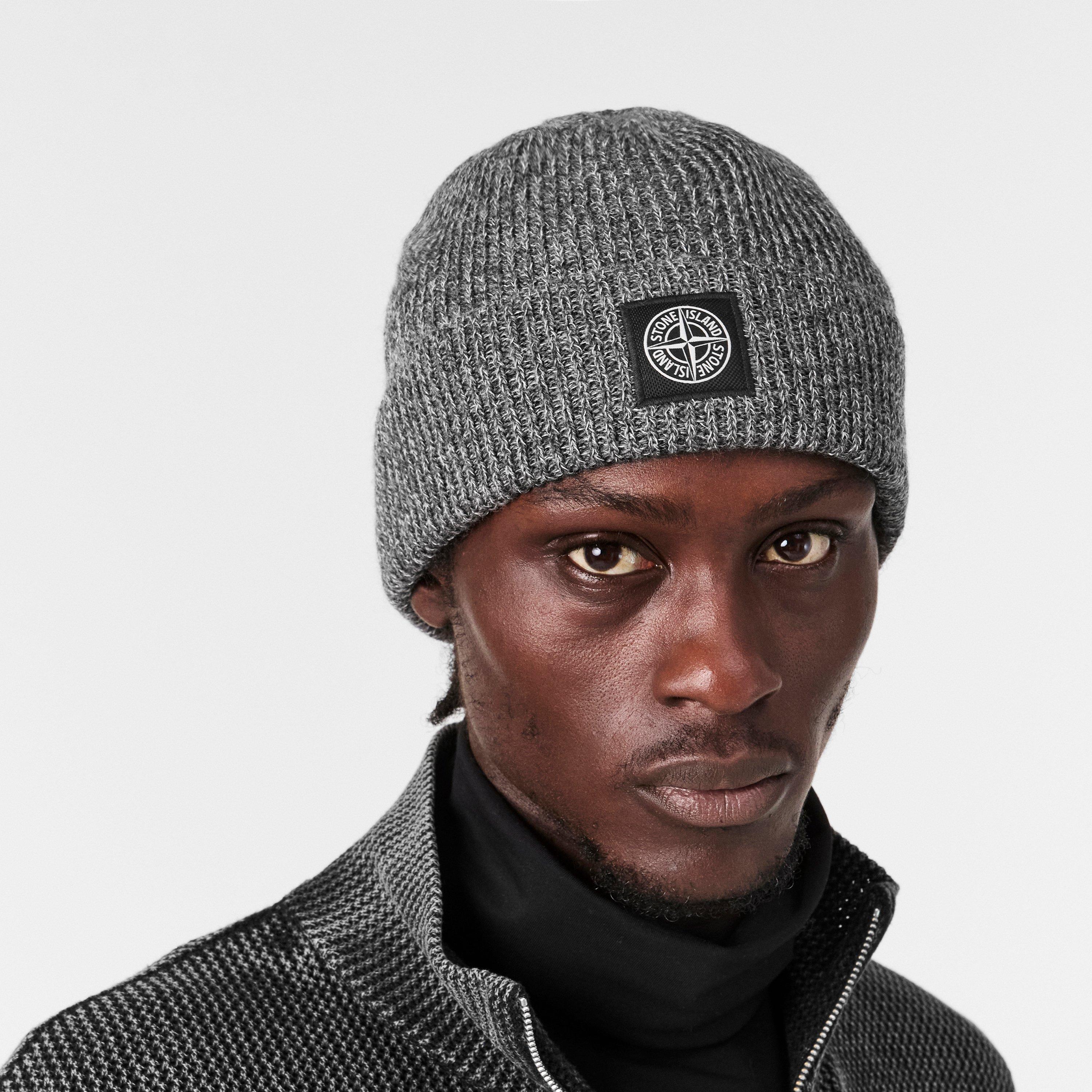 Cemento V0M6B - Stone Island - Men's Beanie - 3