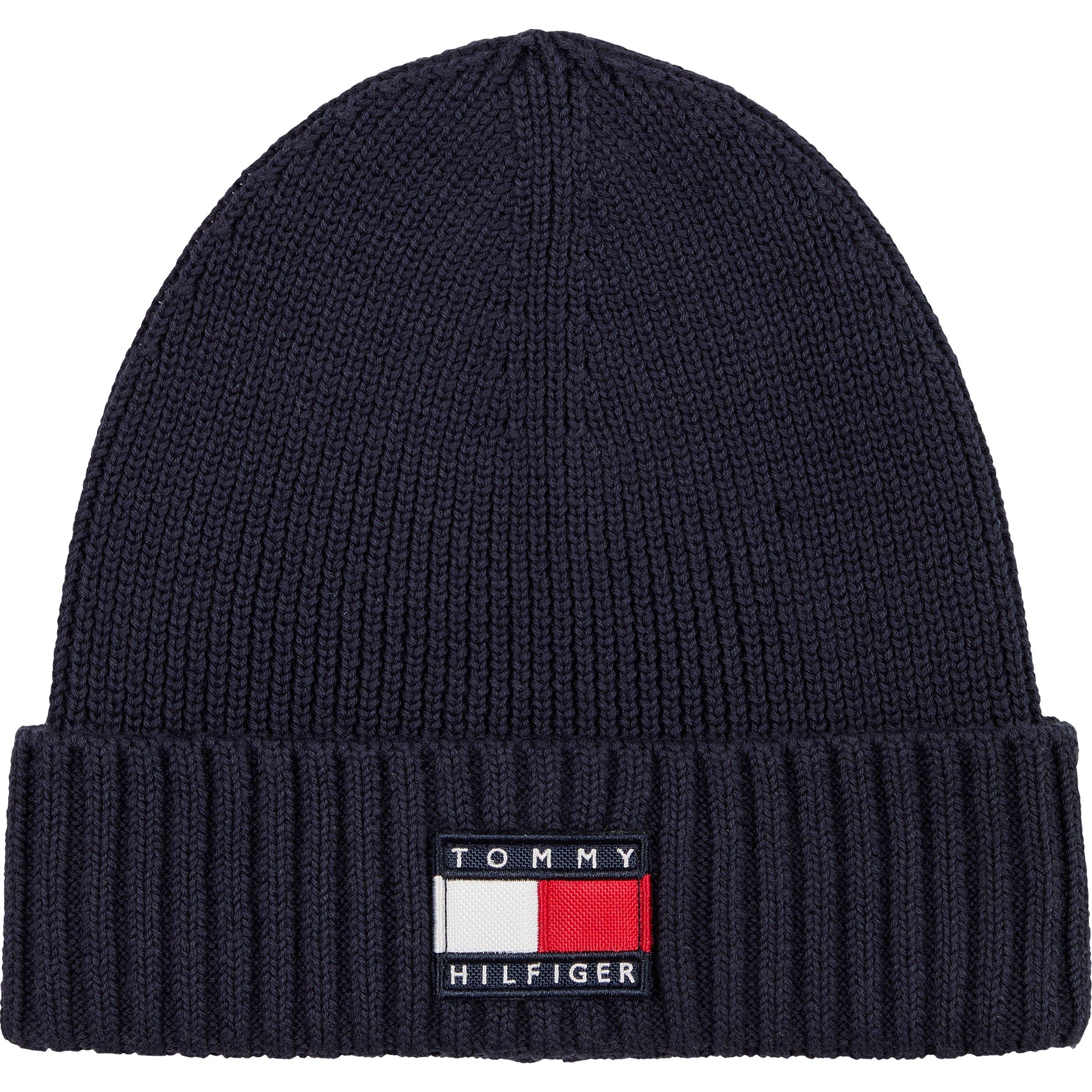 Space Blue DW6 - Tommy Hilfiger - Tommy Heritag Beanie Jn61 - 1