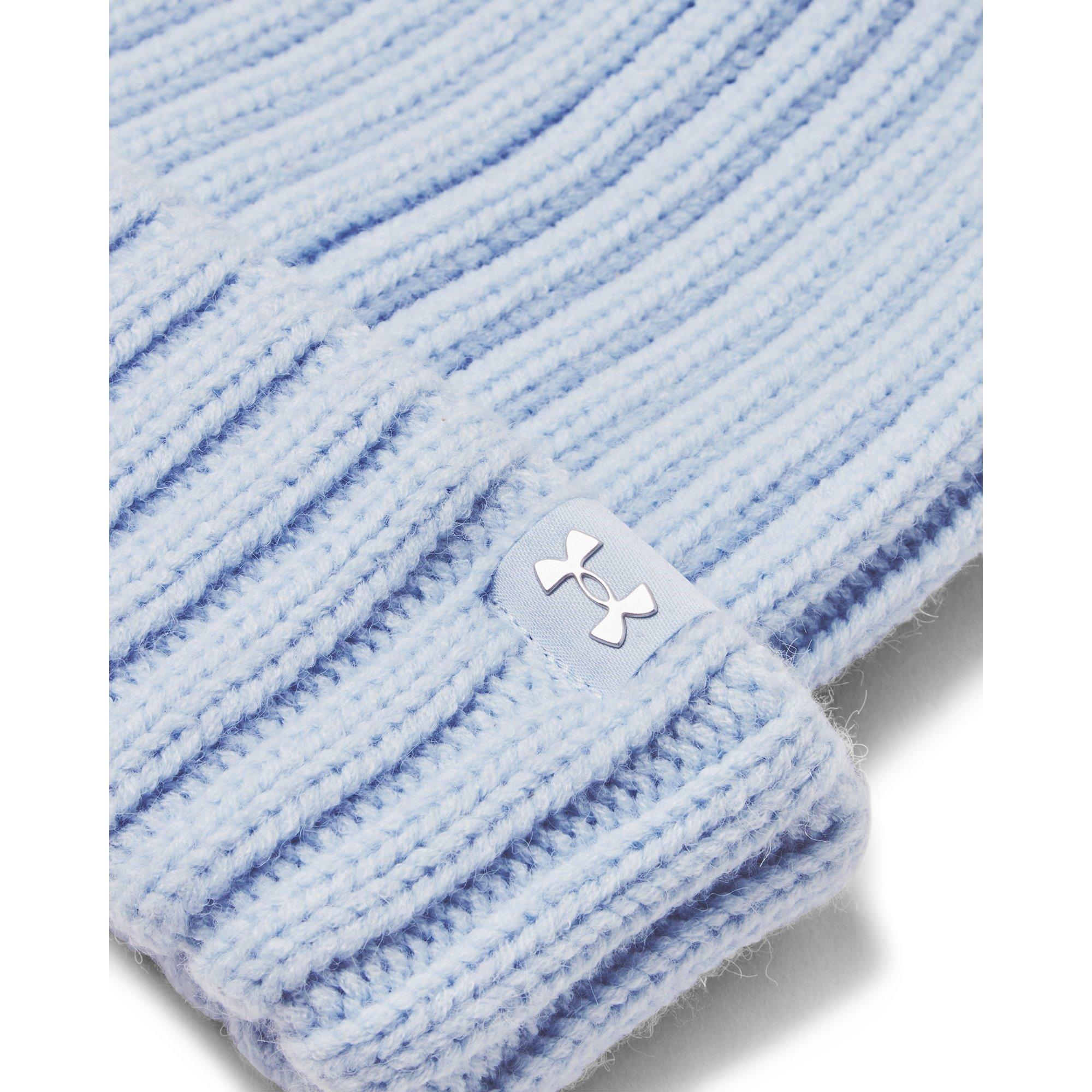 Blue - Under Armour - Halftime Pom Beanie - 3