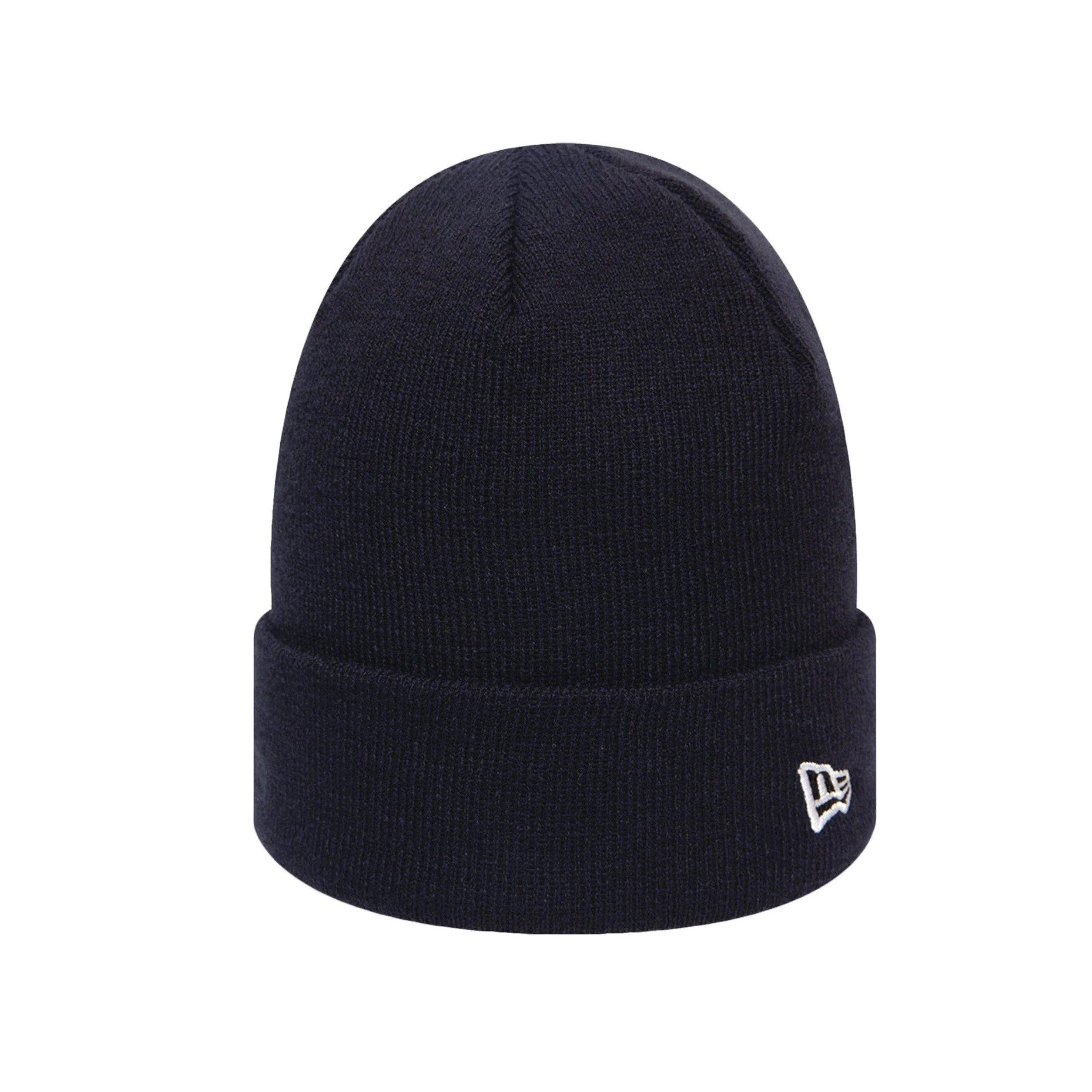 Black - New Era - Adults Chicago Bulls Essentials Knitted Beanie - 2