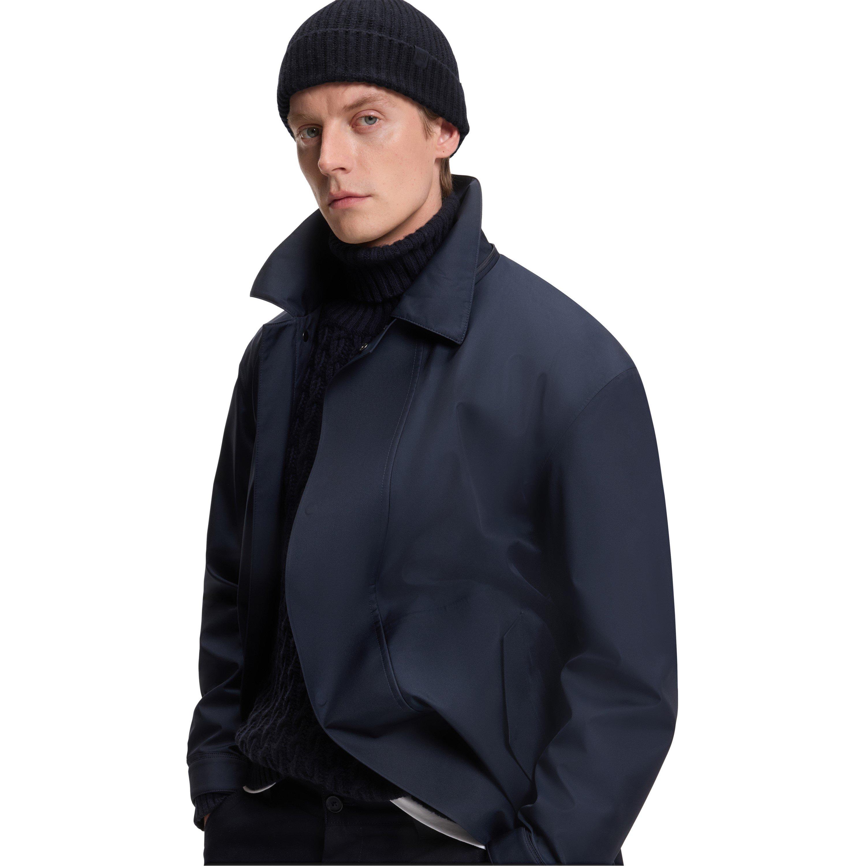 Blue 409 - Boss - Men's Hero Double Breasted Style Beanie - 2