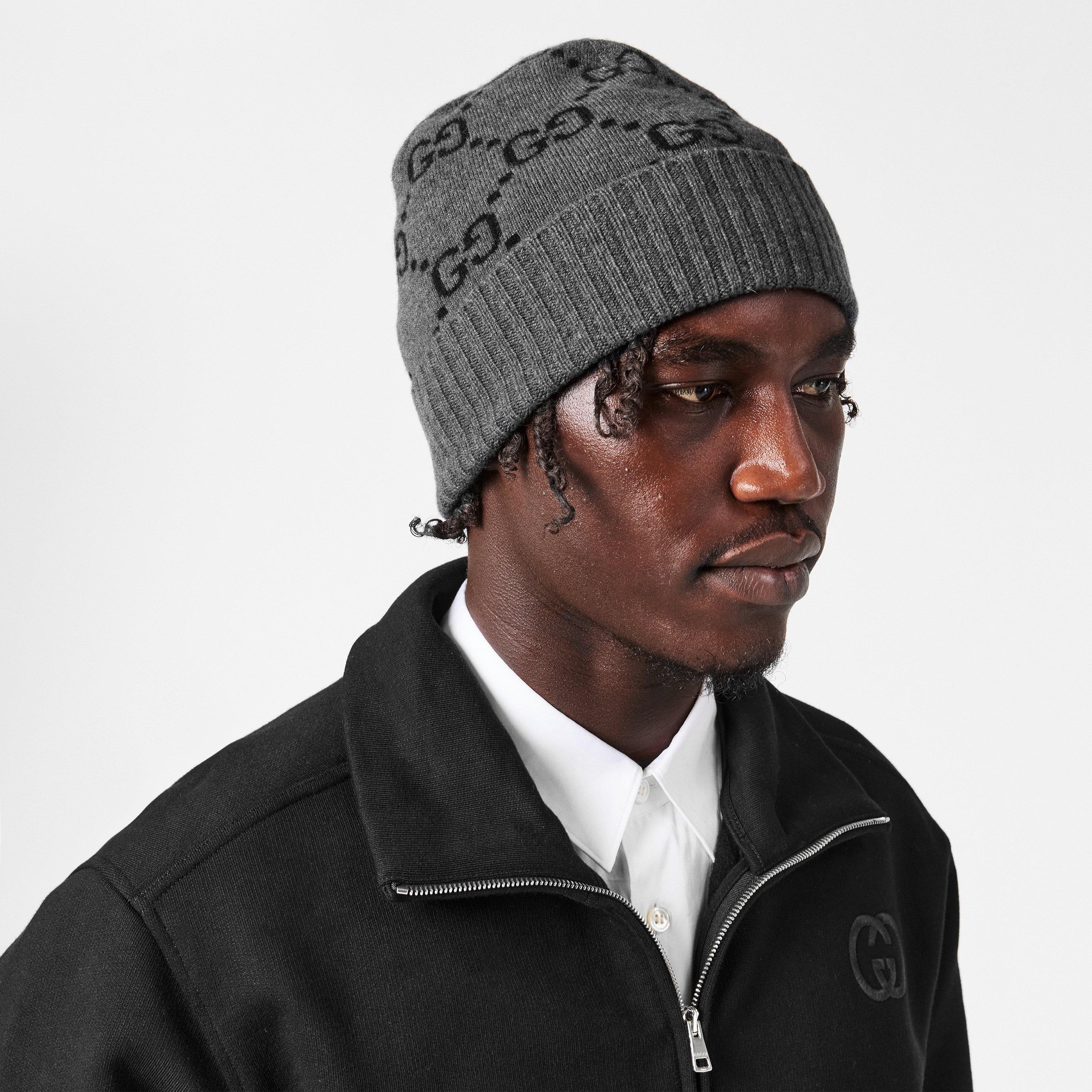 Graphite - Gucci - Men's GG Beanies - 3
