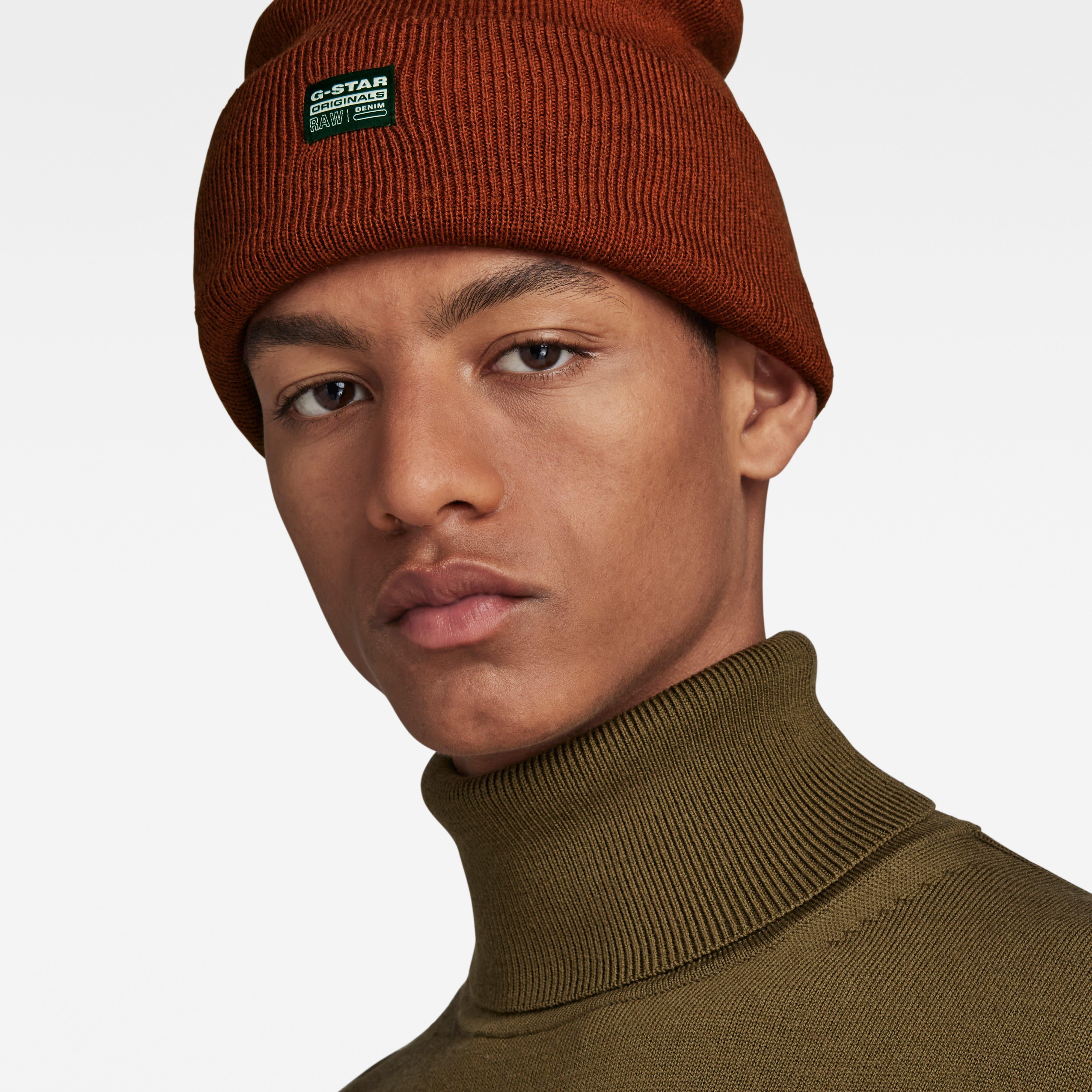 G-Star Effo Long Beanie | Berretto Lungo Unisex In Maglia, Colore Marrone, Taglia Unica - 2