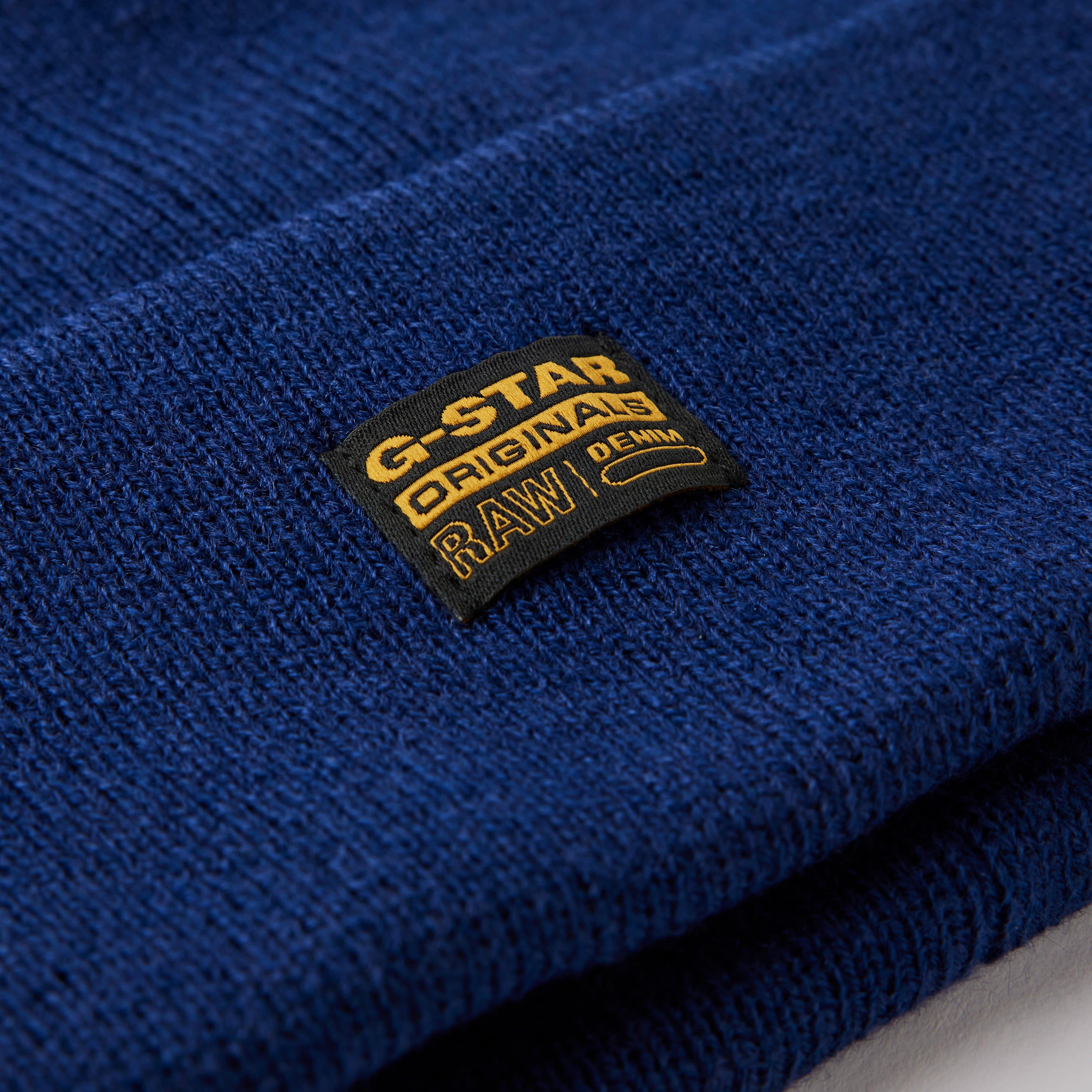 Plavi kemijski olovka - G Star - Men's Effo Ribbed Knit Beanies - 3