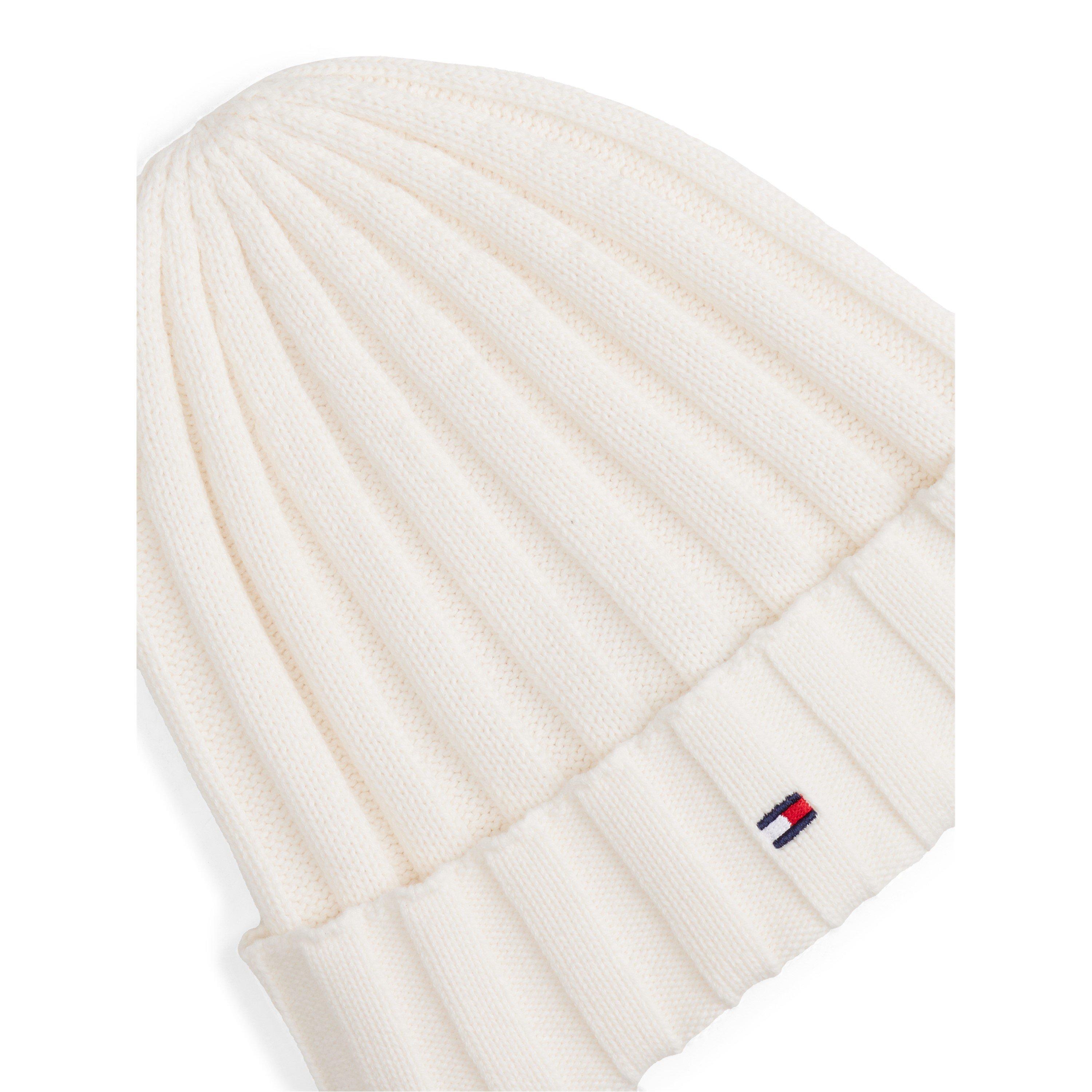 White YBH - Tommy Hilfiger - Kids Flag Beanie - 4