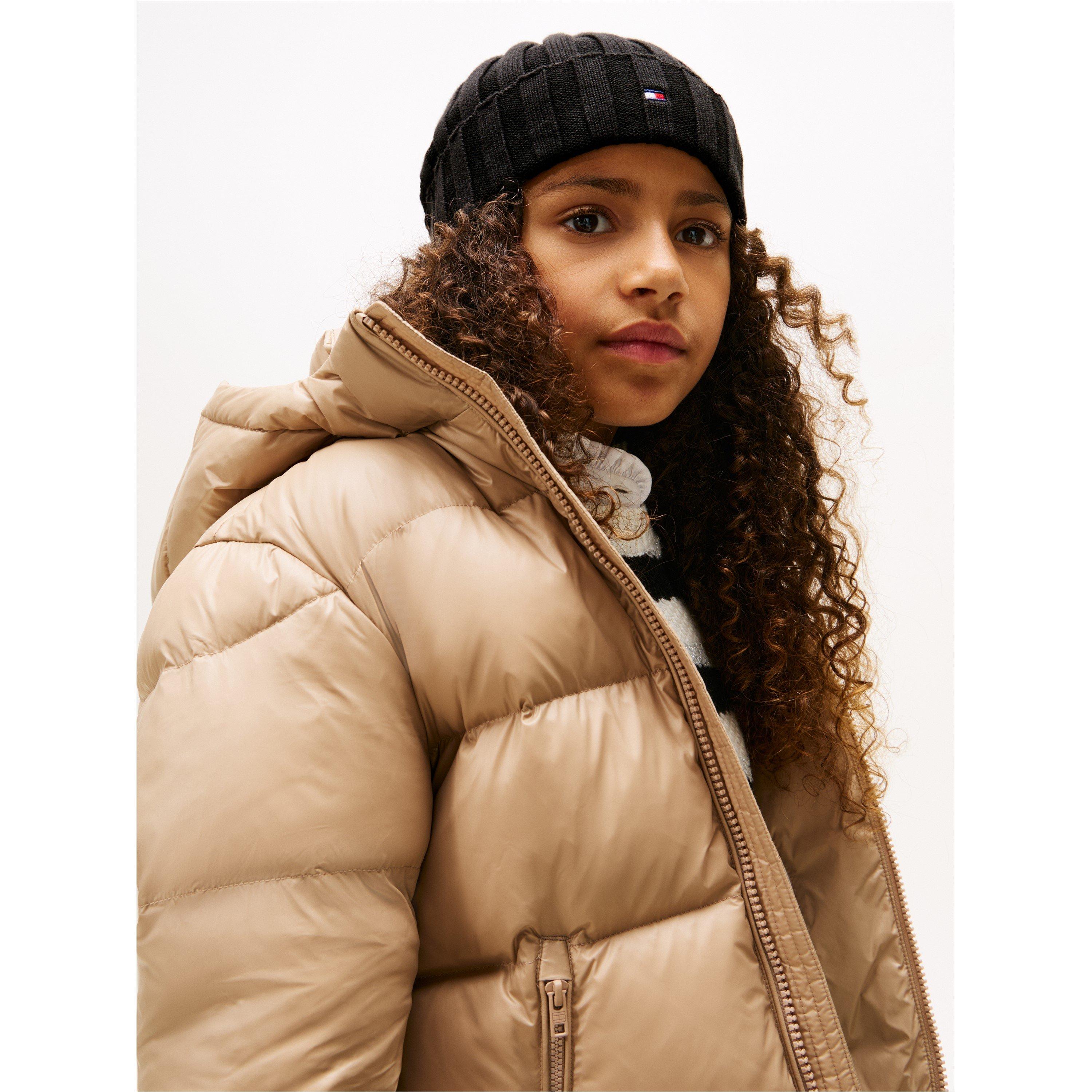 Black BDS - Tommy Hilfiger - Unisex Kids Flag Beanie - 2