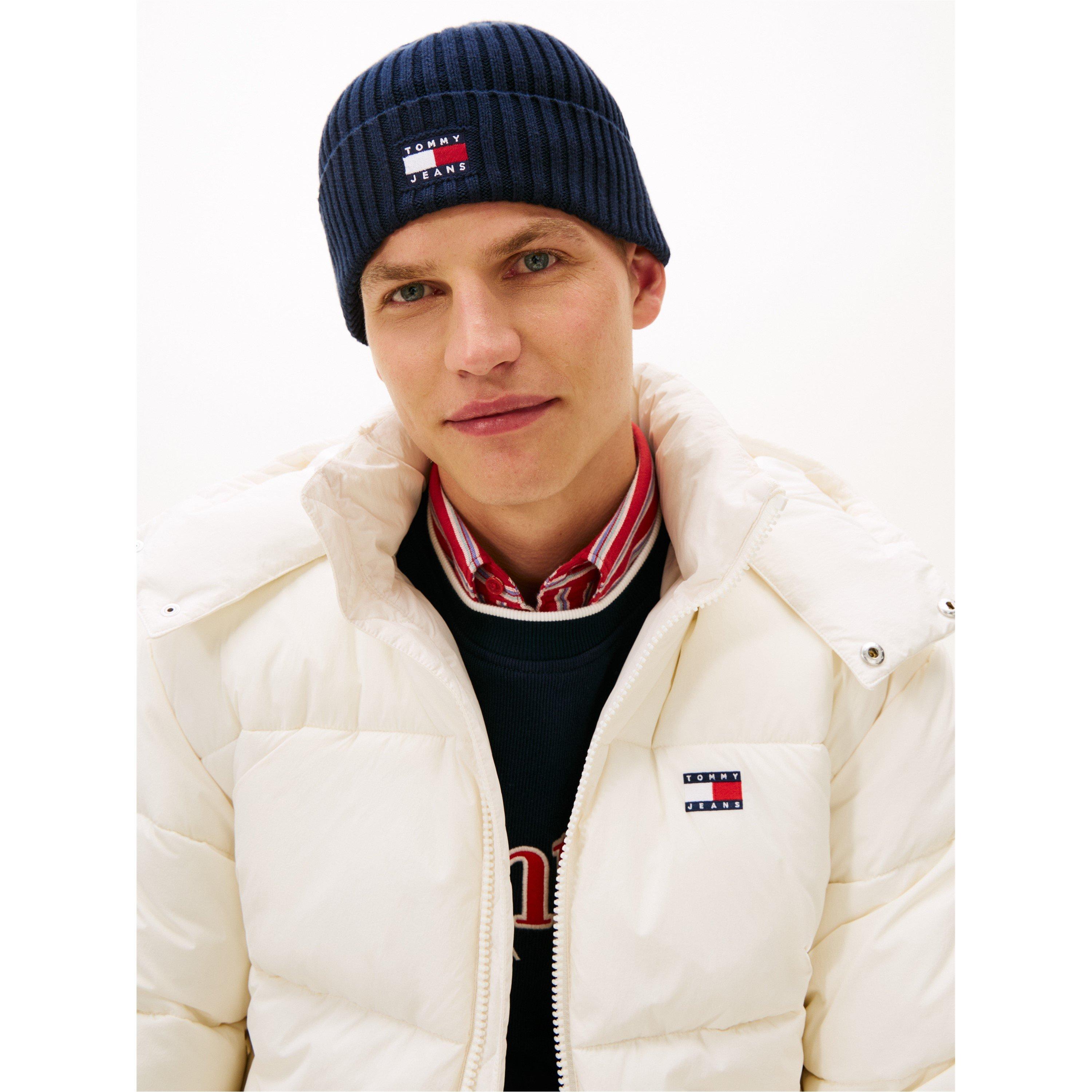 Dunkle Nacht Marineblau - Tommy Jeans - Heritage Core Beanie - 2