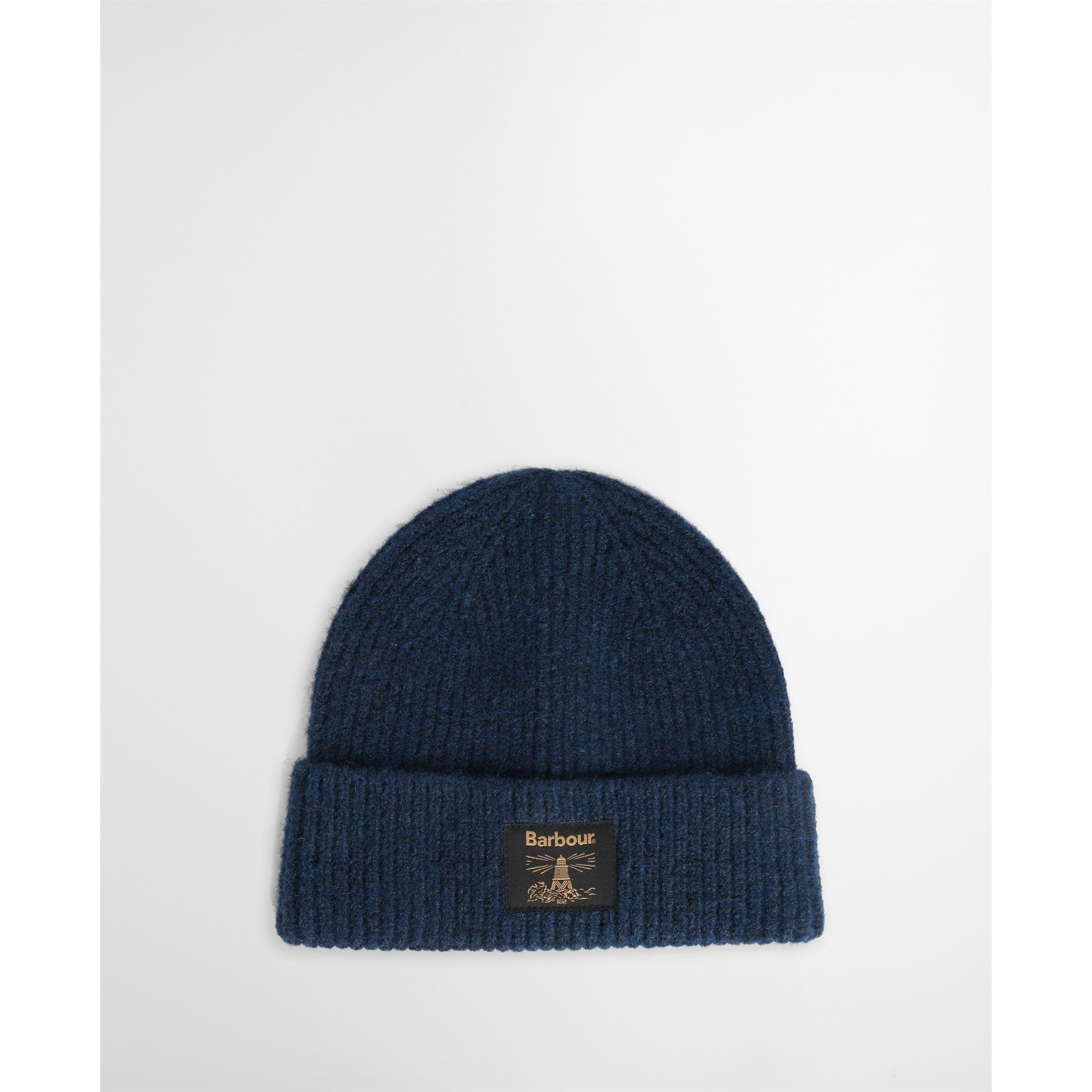 Navy/Grey - Barbour - Westerdale Beanie & Scarf Gift Set - 2