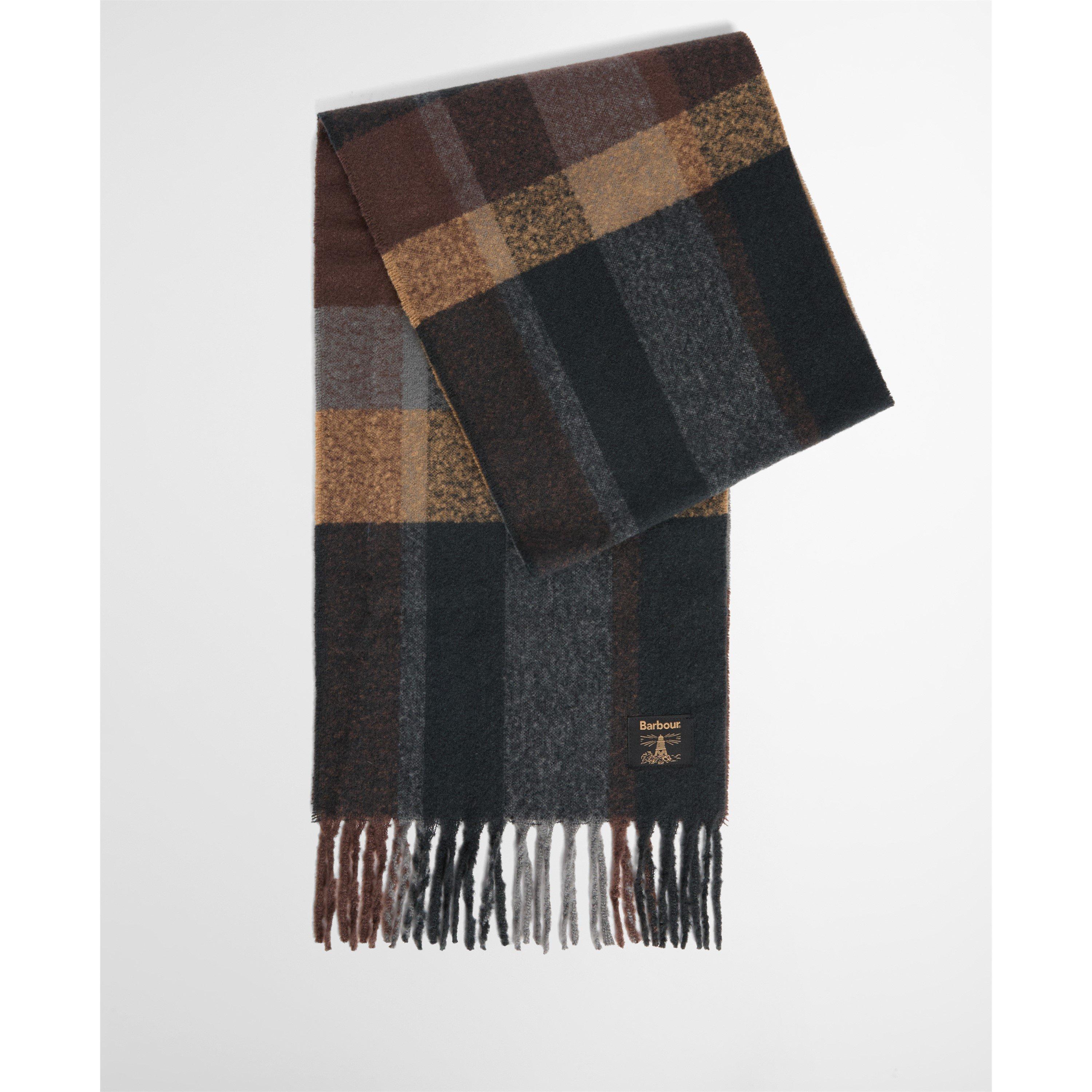 Navy/Grey - Barbour - Westerdale Beanie & Scarf Gift Set - 3