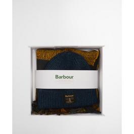 Barbour Westerdale Beanie and Scarf Gift Set