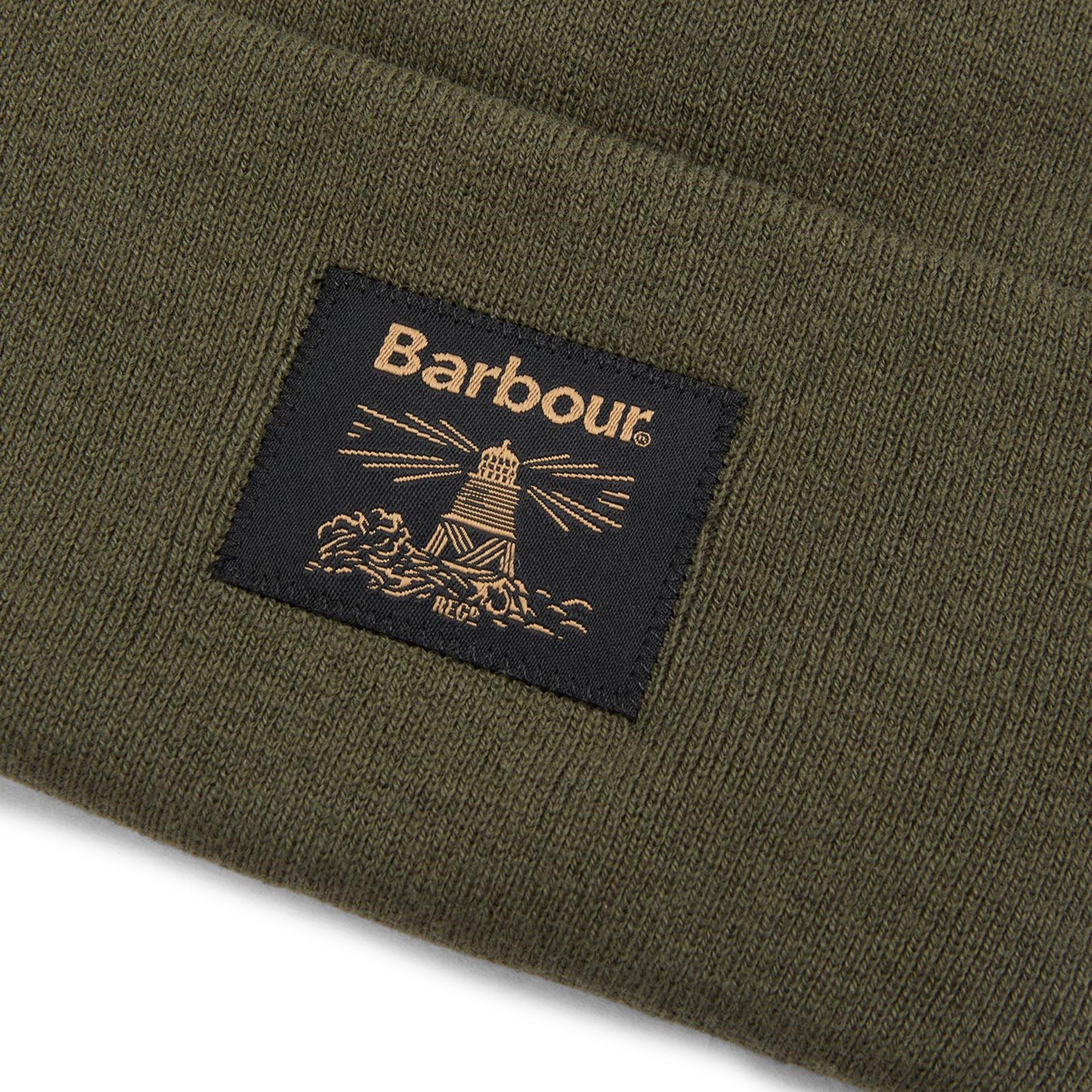 Deep Olive - Barbour - Harton Beanie - 3