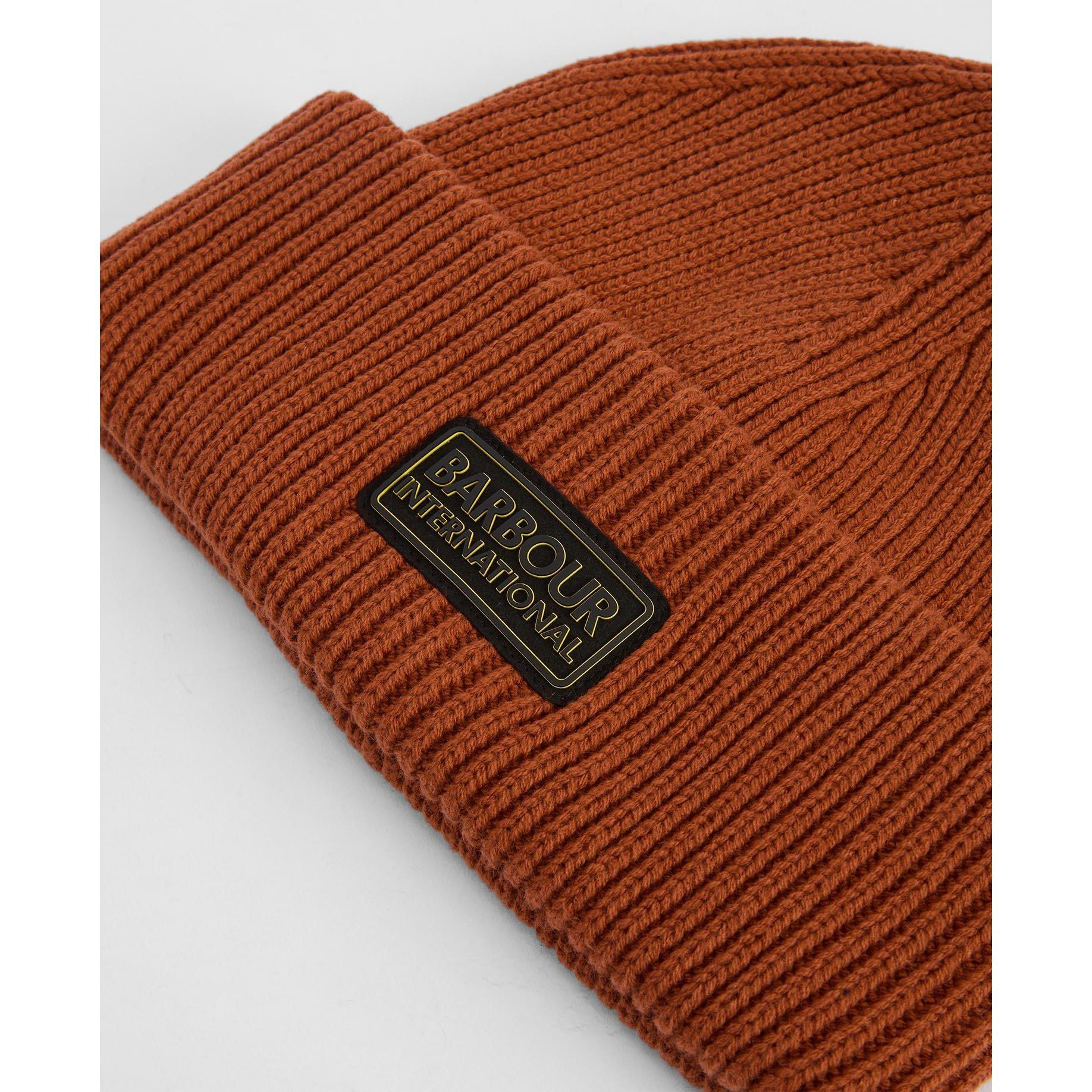Dark Ginger - Barbour International - Flex Beanie - 3