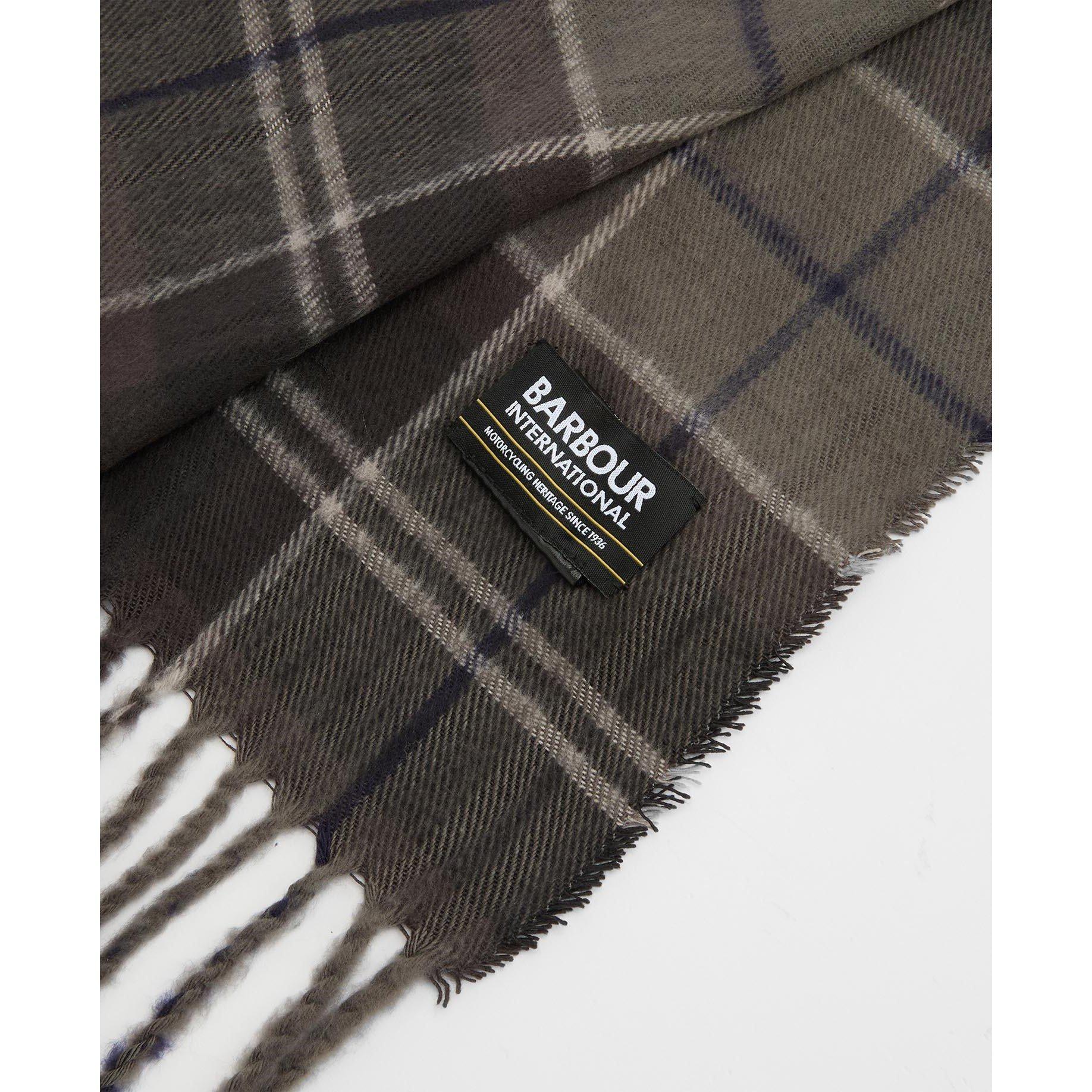 Black - Barbour International - Sweeper Beanie and Scarf Gift Set - 8