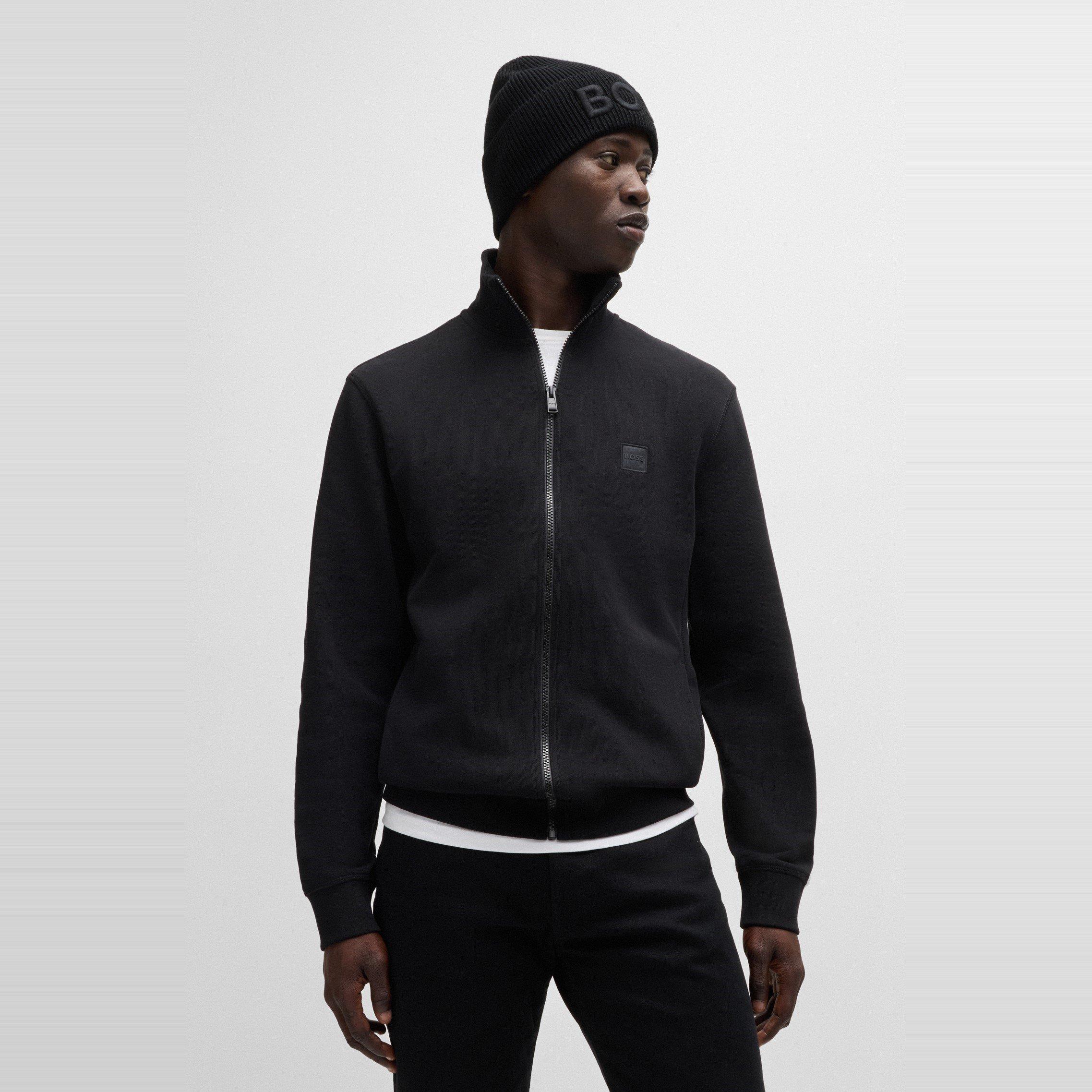 Black 001 - Boss - Men's Afox R  Orange Beanies - 2